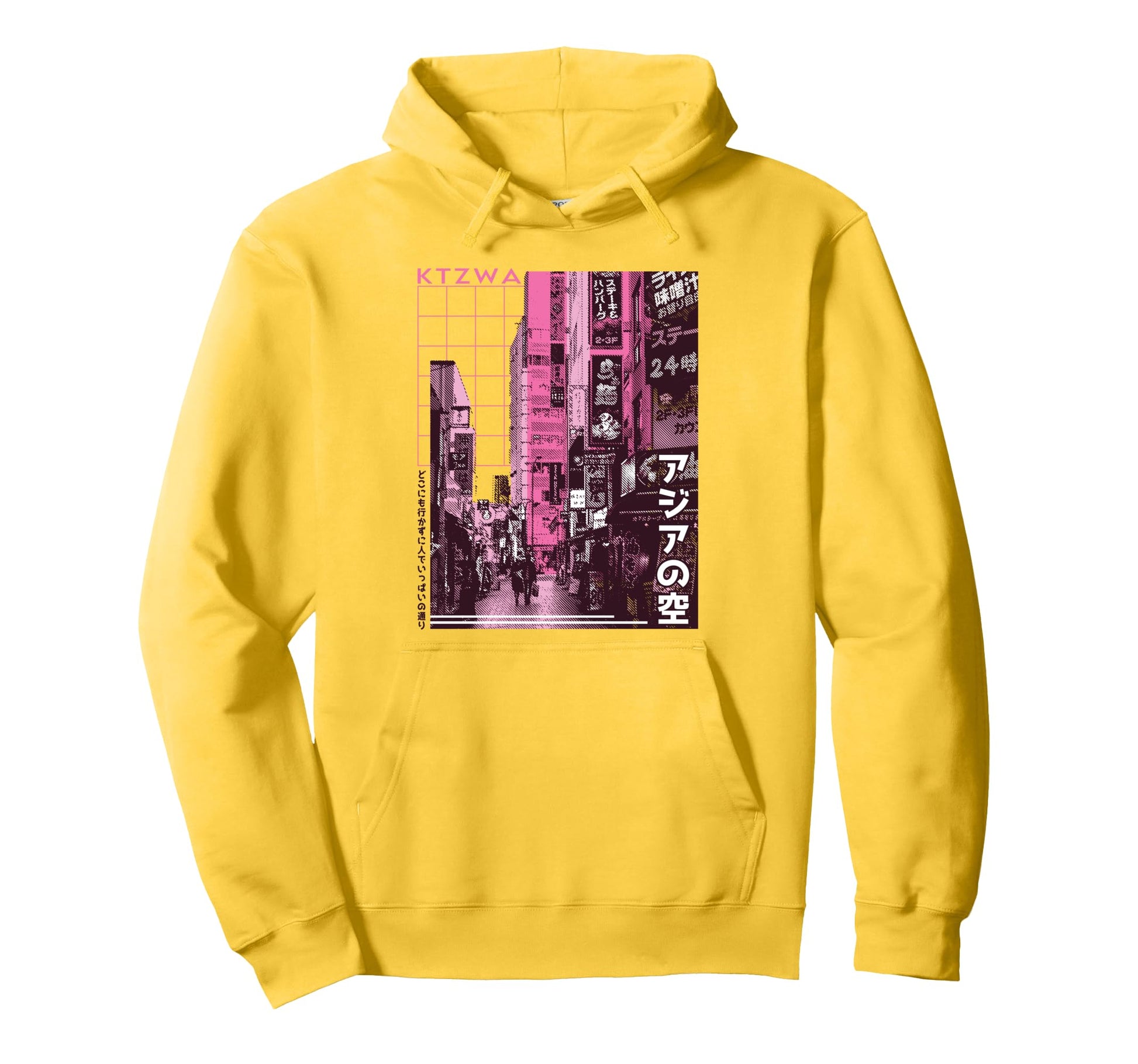 Japanese Aesthetic Streetwear Kanji Hoodie - Streetwear Style Unisex - T-Shirt, Sweatshirt, Hoodie