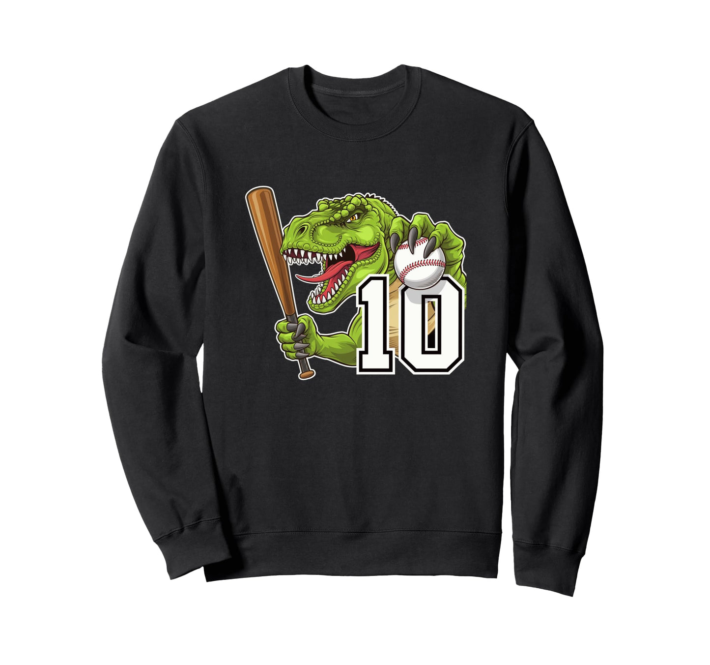 Rawr Im 10 Dino Dinosaur Sweatshirt - Aesthetic Graphic for Adults - T-Shirt, Sweatshirt, Hoodie