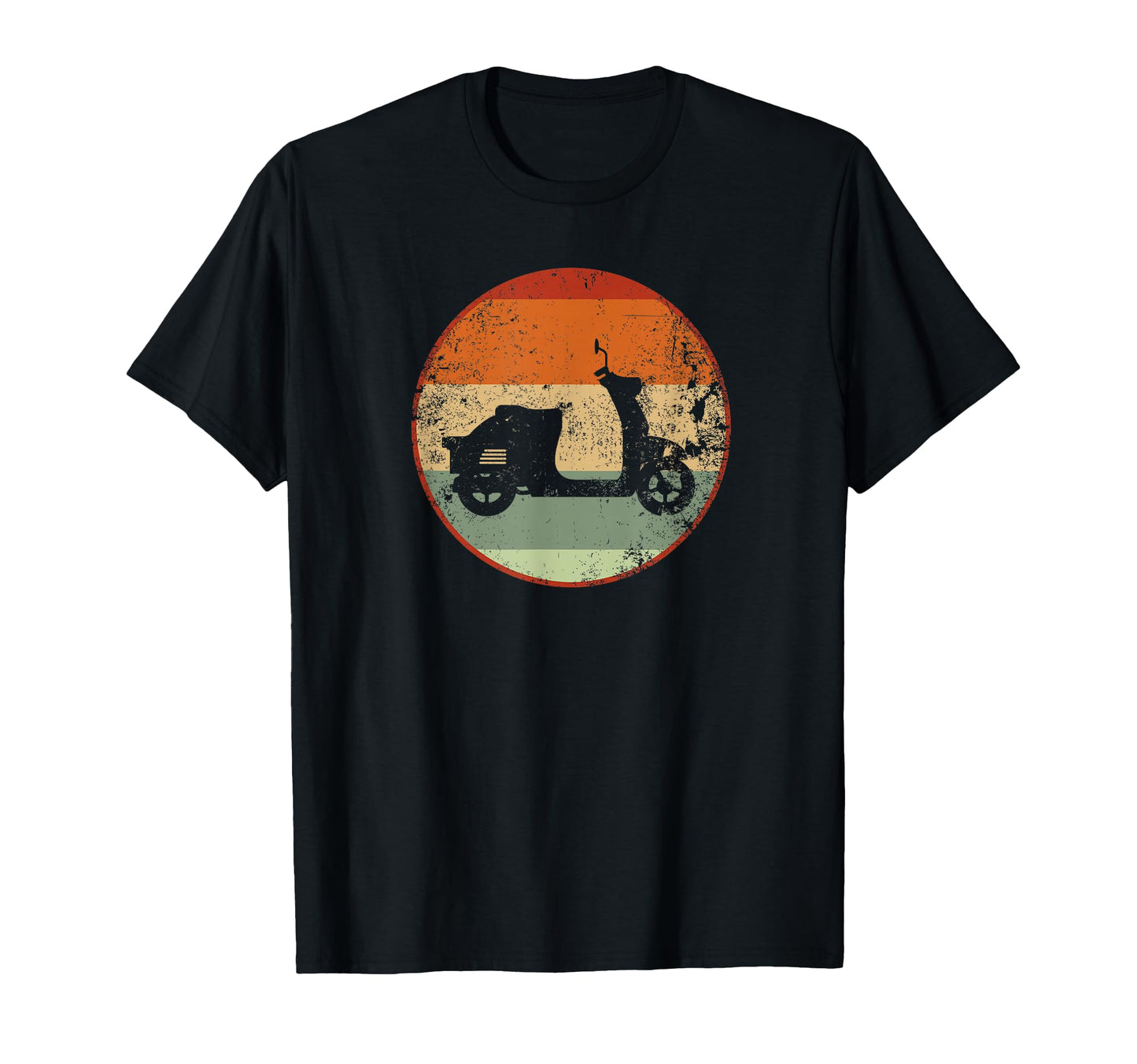 Moped Scooter Bike Scooter Moped T-Shirt - Graphic Print Men Women - T-Shirt, Sweatshirt, Hoodie
