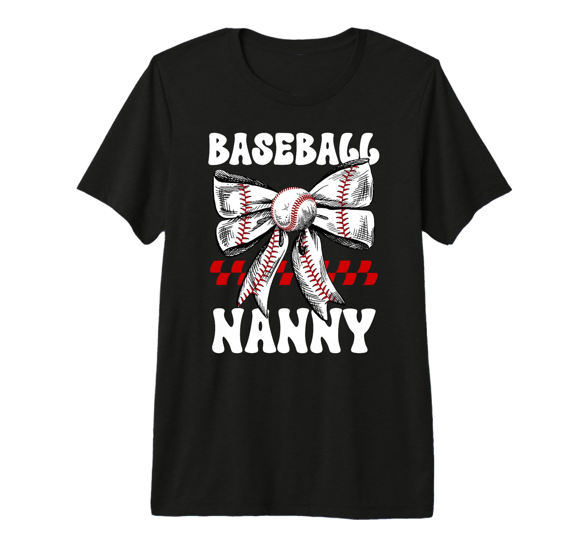 Baseball Nanny Coquette Nanny T-Shirt - Casual Everyday Wear for Adults - T-Shirt, Sweatshirt, Hoodie