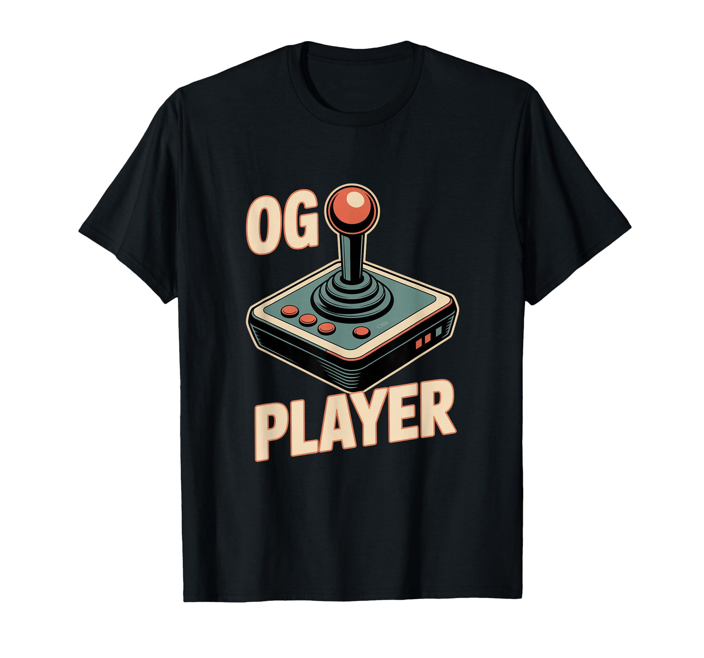 Og Player Arcade Joystick Old School T-Shirt - Streetwear Style Men Women - T-Shirt, Sweatshirt, Hoodie