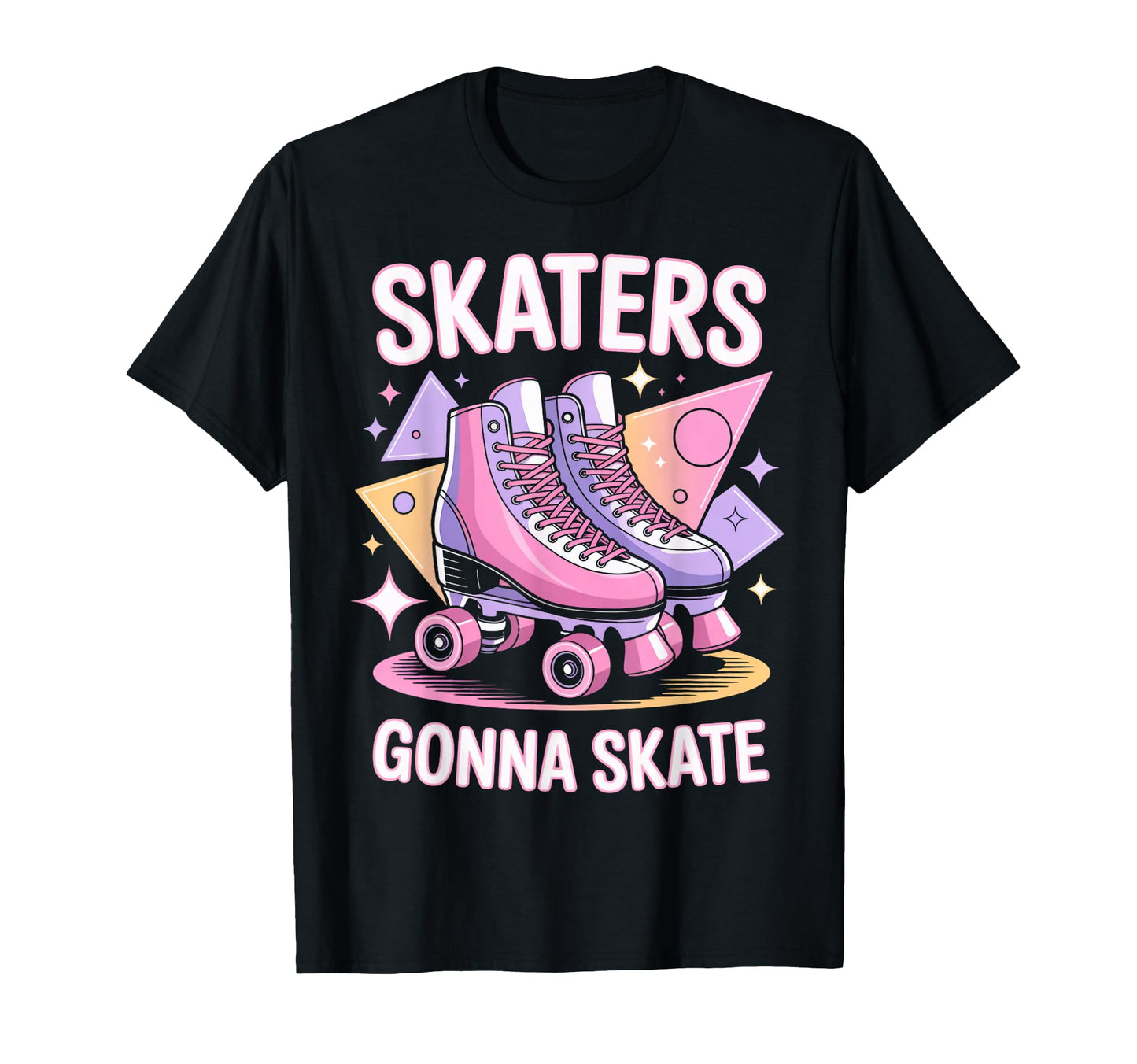 Skater Gonna Skate Roller Skate T-Shirt - Minimalist Print for Adults - T-Shirt, Sweatshirt, Hoodie