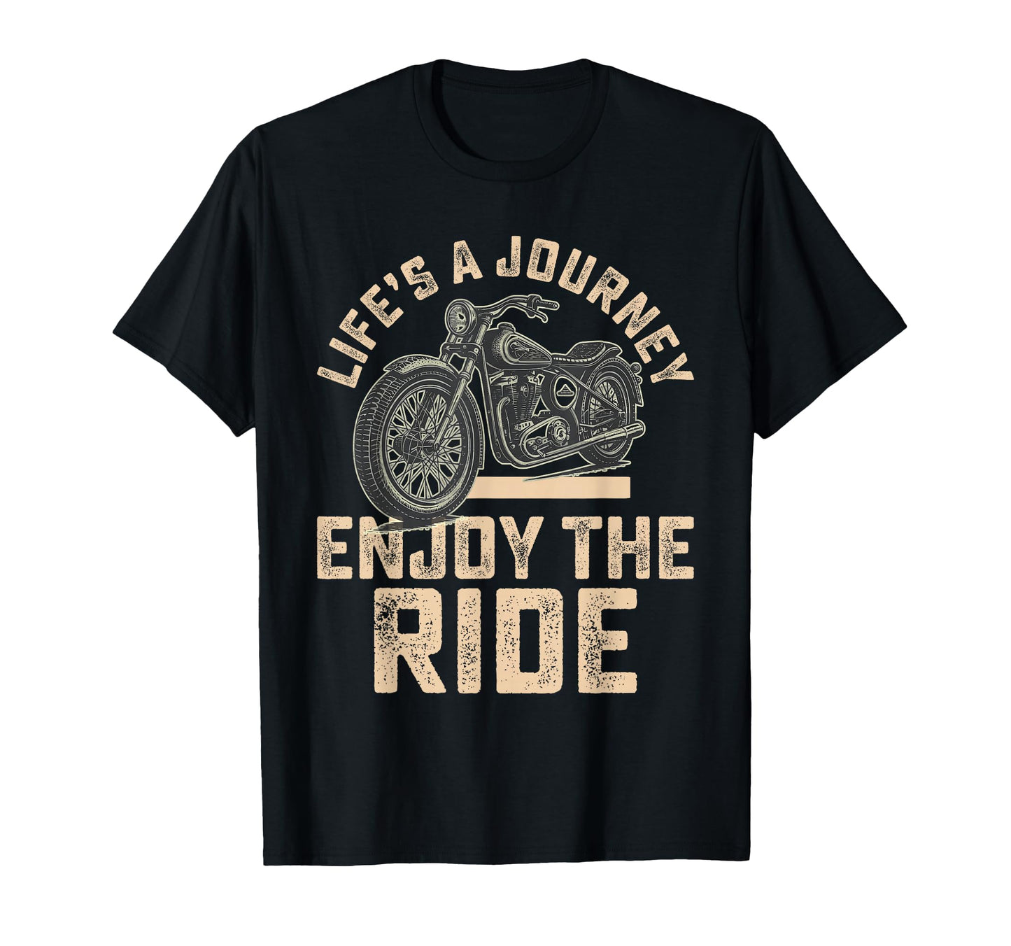 Lifes Journey Enjoy Ride Funny T-Shirt - Trendy Graphic for Adults - T-Shirt, Sweatshirt, Hoodie