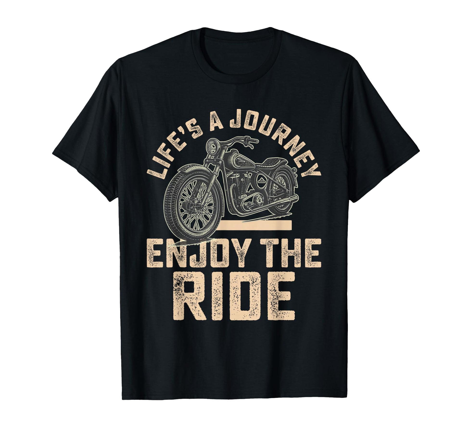 Lifes Journey Enjoy Ride Funny T-Shirt - Trendy Graphic for Adults - T-Shirt, Sweatshirt, Hoodie