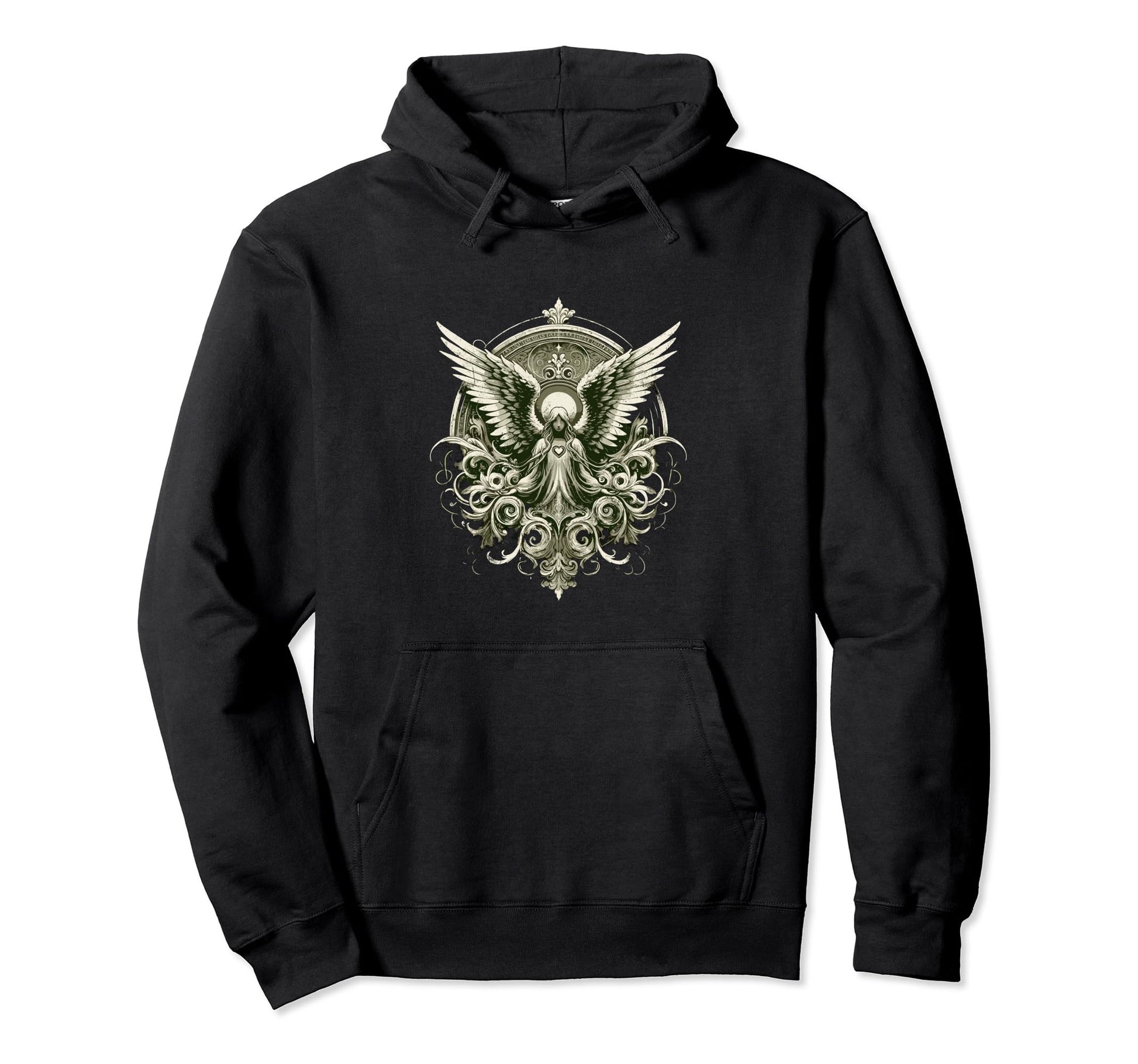 Aesthetic Y2K Alt Grunge Angel Wings Hoodie - Casual Everyday Wear Unisex - T-Shirt, Sweatshirt, Hoodie