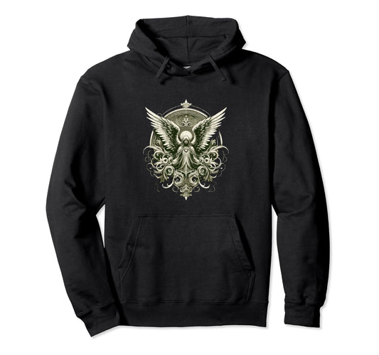 Aesthetic Y2K Alt Grunge Angel Wings Hoodie - Casual Everyday Wear Unisex - T-Shirt, Sweatshirt, Hoodie