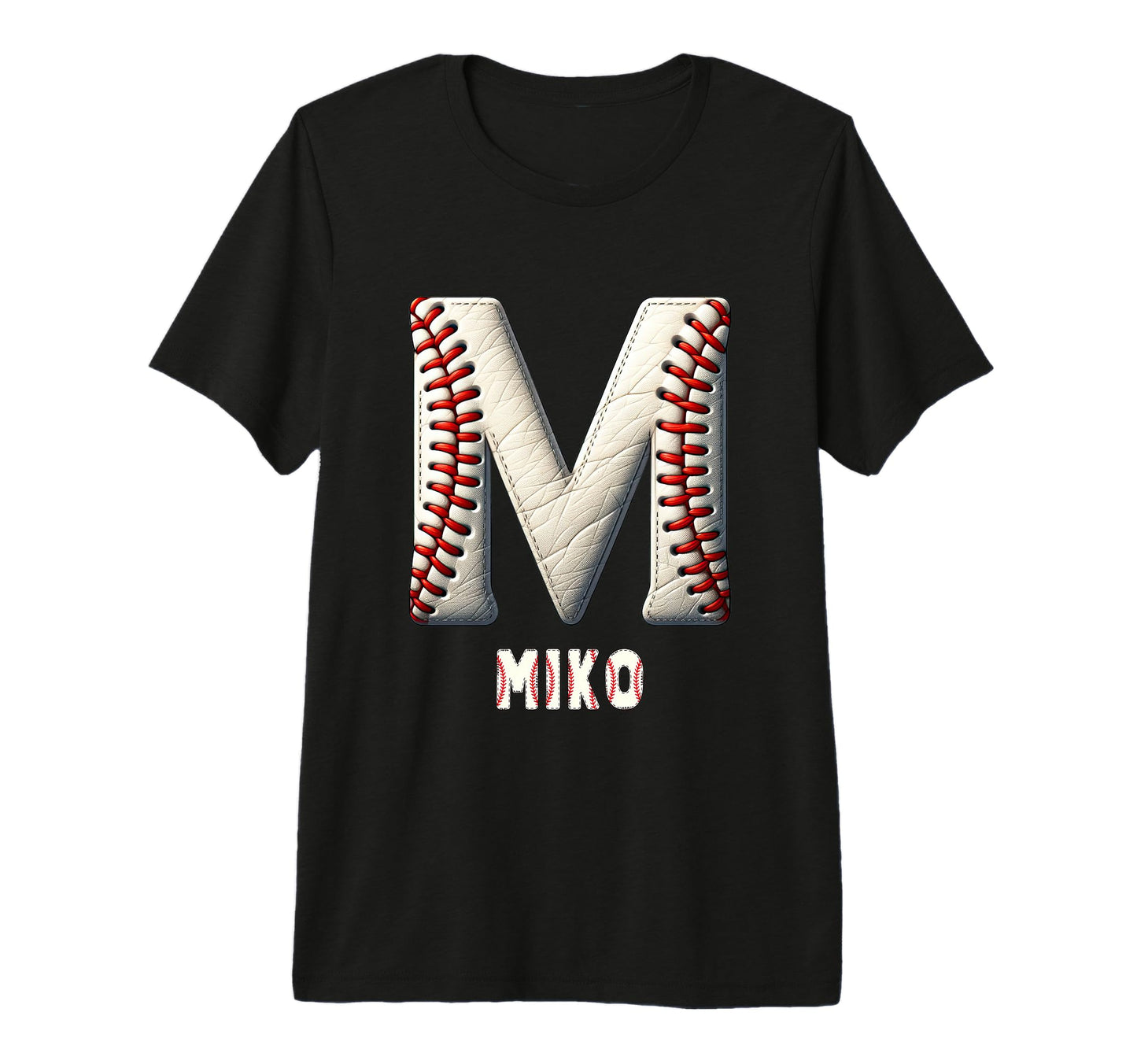 Baseball Home Run Cassius Initial T-Shirt - Minimalist Print Men Women - T-Shirt, Sweatshirt, Hoodie