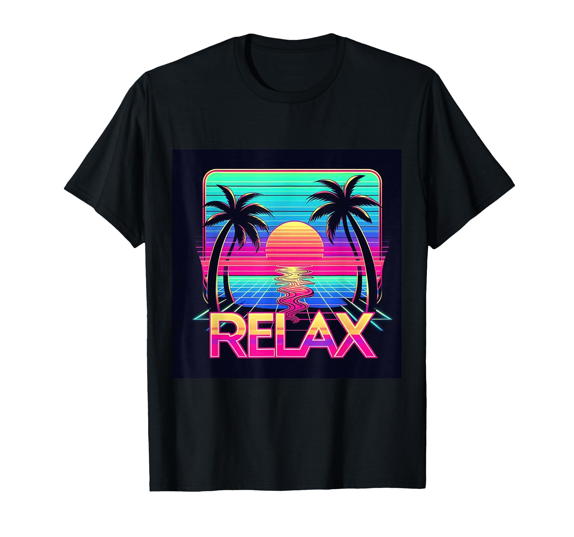 Vaporwave Retrowave Synthwave T-Shirt - Fun Novelty Design Men Women - T-Shirt, Sweatshirt, Hoodie