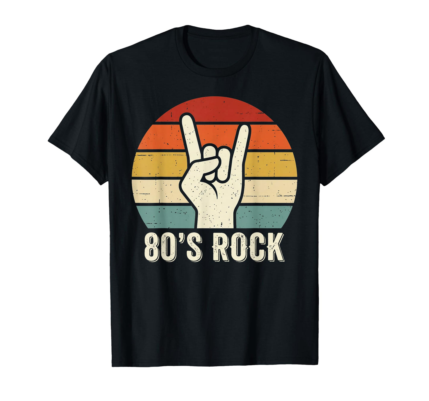 80S Rock N Roll Rock Fans Rock T-Shirt - Casual Everyday Wear for Adults - T-Shirt, Sweatshirt, Hoodie