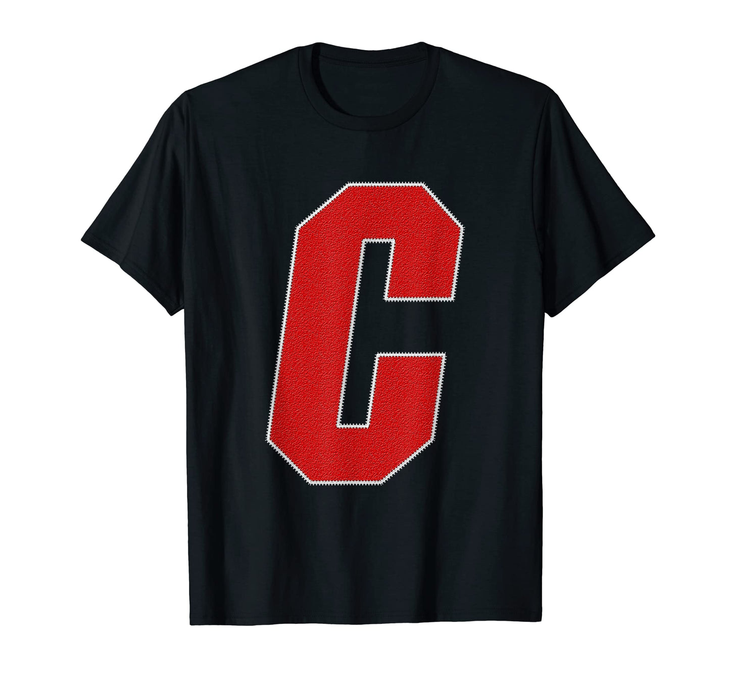 Letter C Monogram Varsity Alphabet T-Shirt - Aesthetic Graphic for Adults - T-Shirt, Sweatshirt, Hoodie