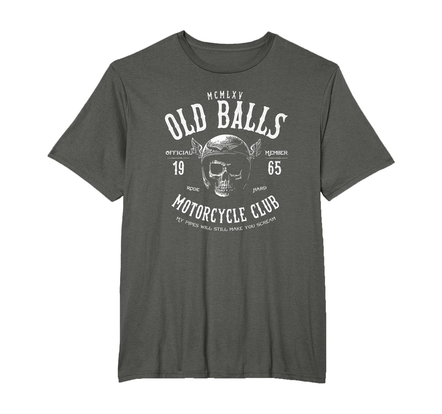 Motorcycle Birthday 1965 Mens 60Th T-Shirt - Minimalist Print Unisex - T-Shirt, Sweatshirt, Hoodie