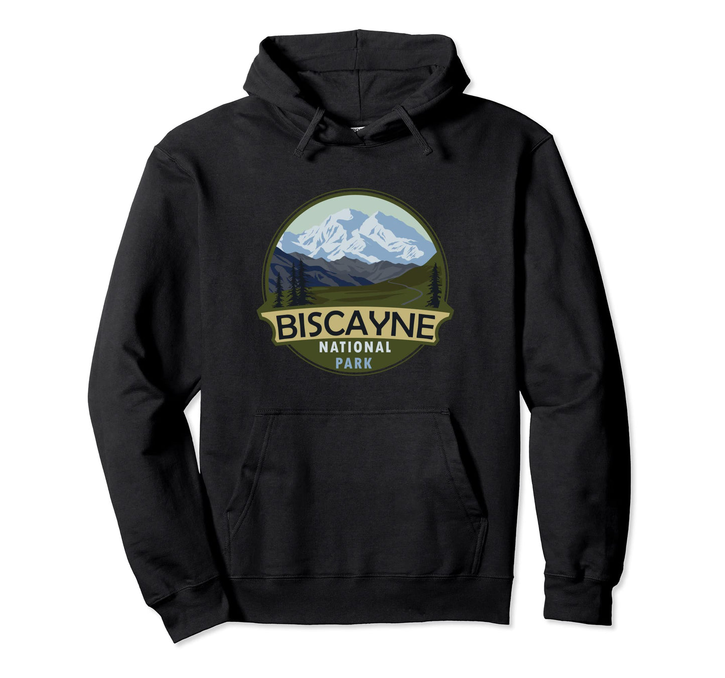 Biscayne National Park Mountain Hiking Hoodie - Unique Graphic Unisex - T-Shirt, Sweatshirt, Hoodie