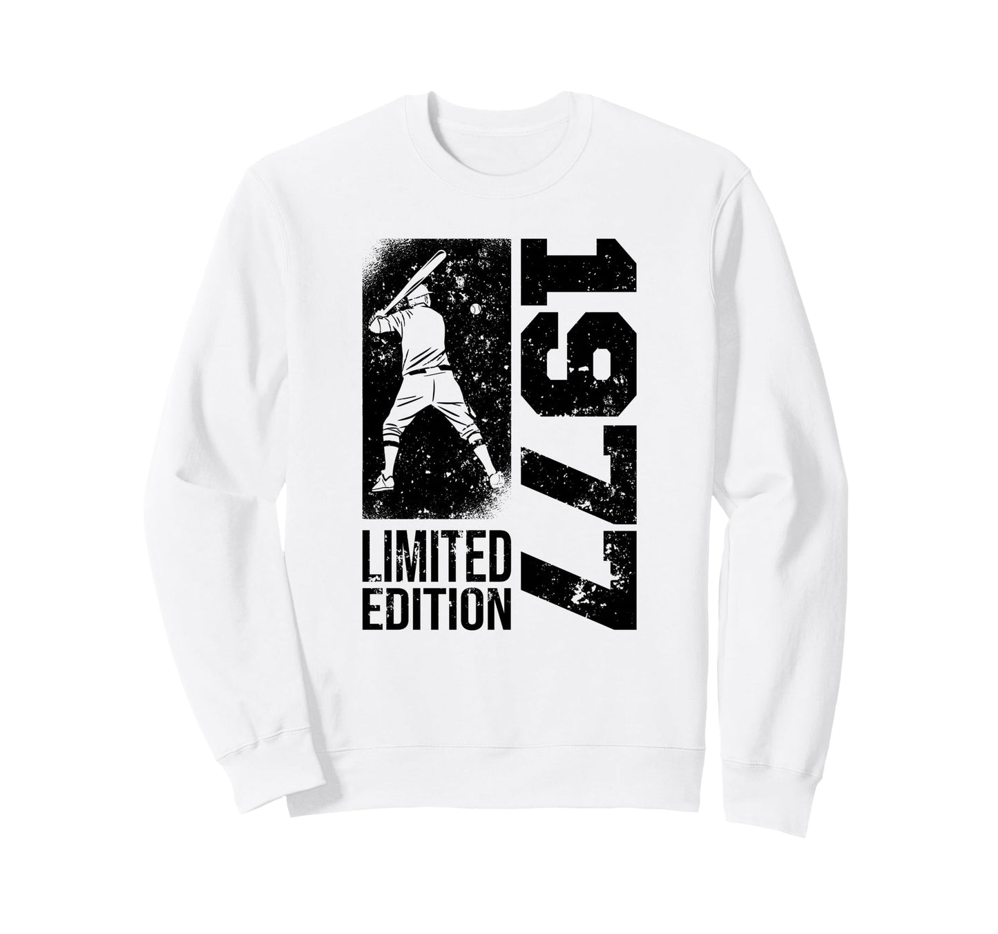 Baseball Player Born 1977 Birthday Sweatshirt - Novelty Apparel Men Women - T-Shirt, Sweatshirt, Hoodie