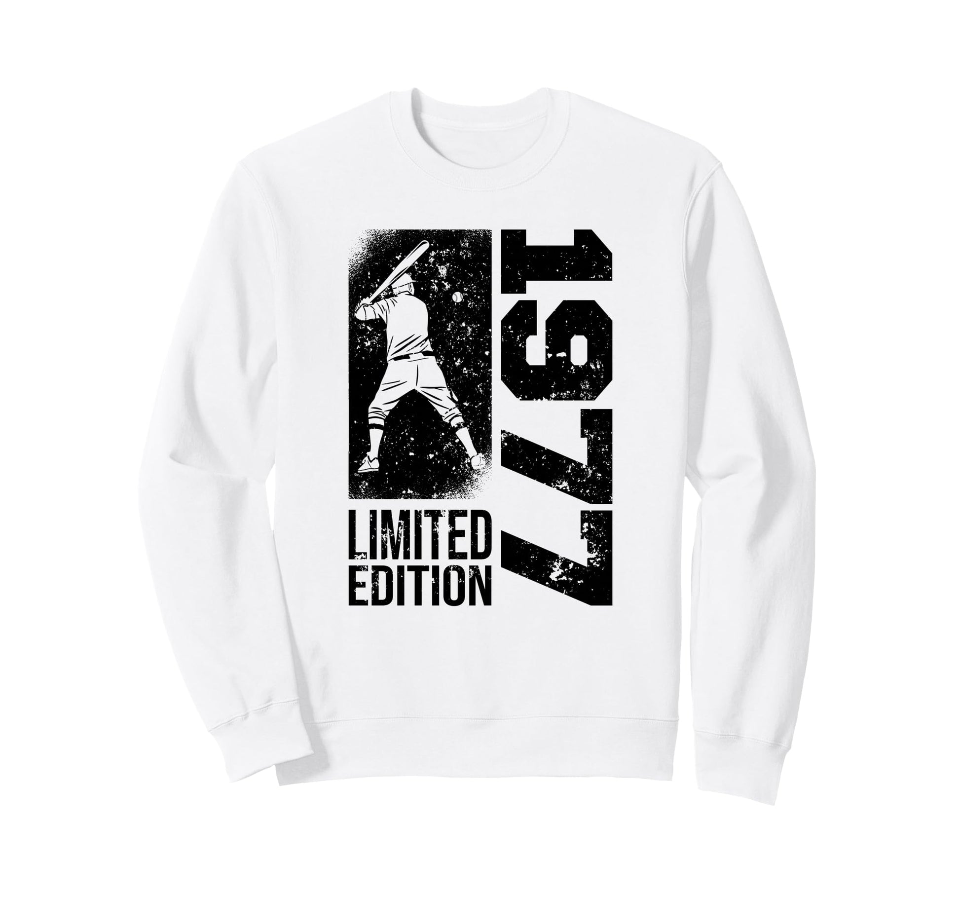 Baseball Player Born 1977 Birthday Sweatshirt - Novelty Apparel Men Women - T-Shirt, Sweatshirt, Hoodie