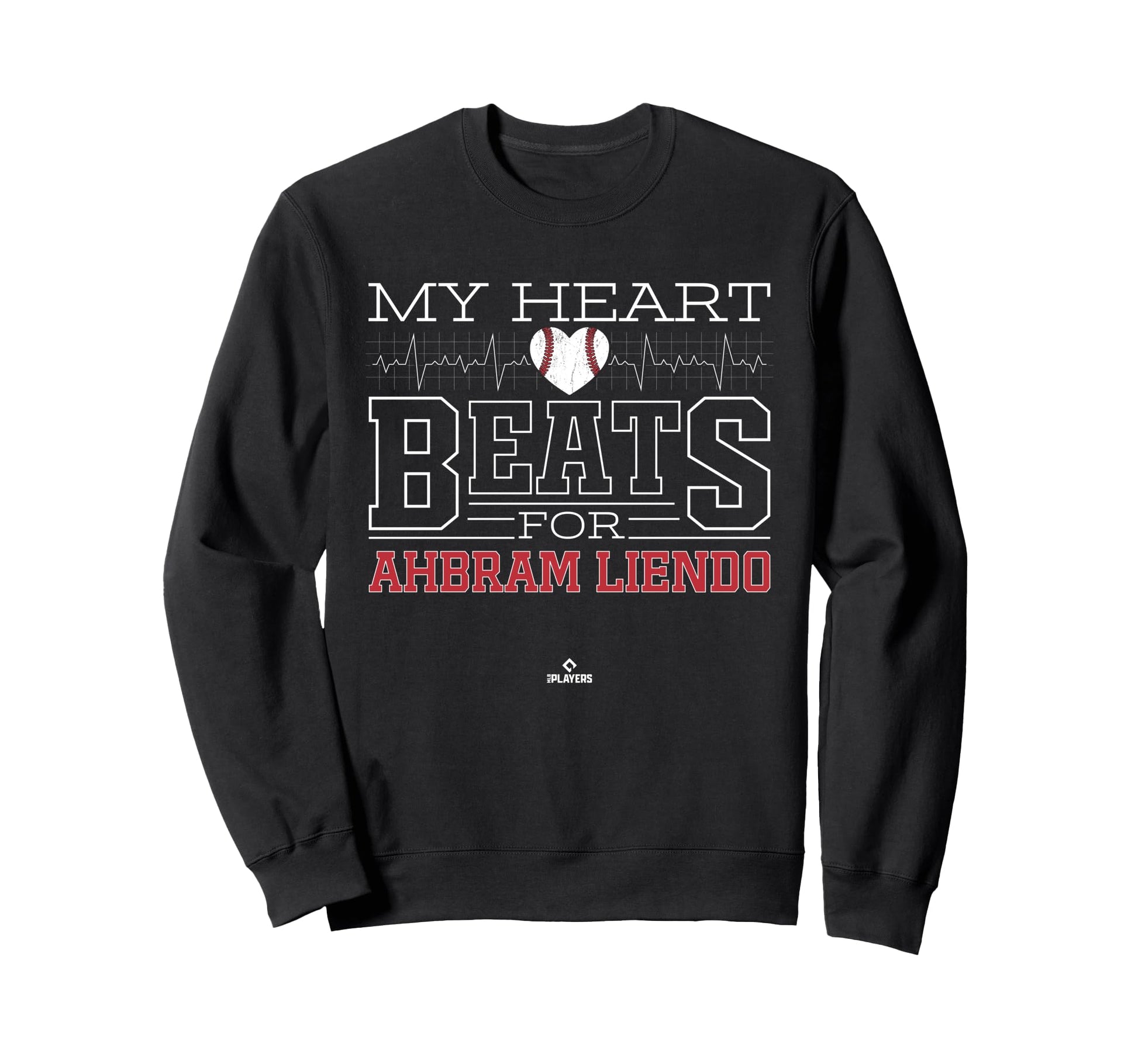 My Heart Beats Ahbram Liendo Sweatshirt - Trendy Graphic for Adults - T-Shirt, Sweatshirt, Hoodie