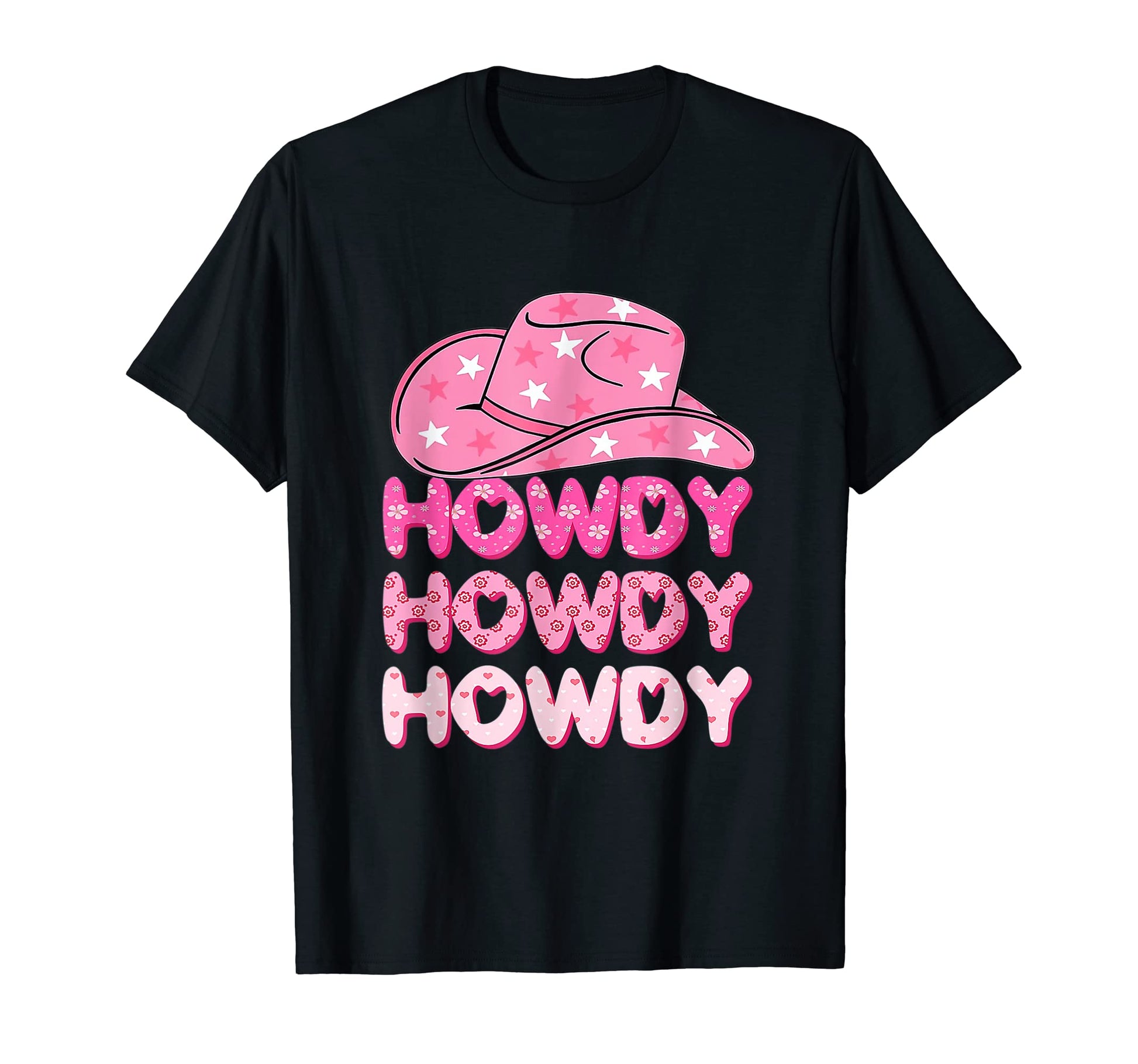 Flowers Howdy Rodeo Western Country T-Shirt - Unique Graphic Men Women - T-Shirt, Sweatshirt, Hoodie