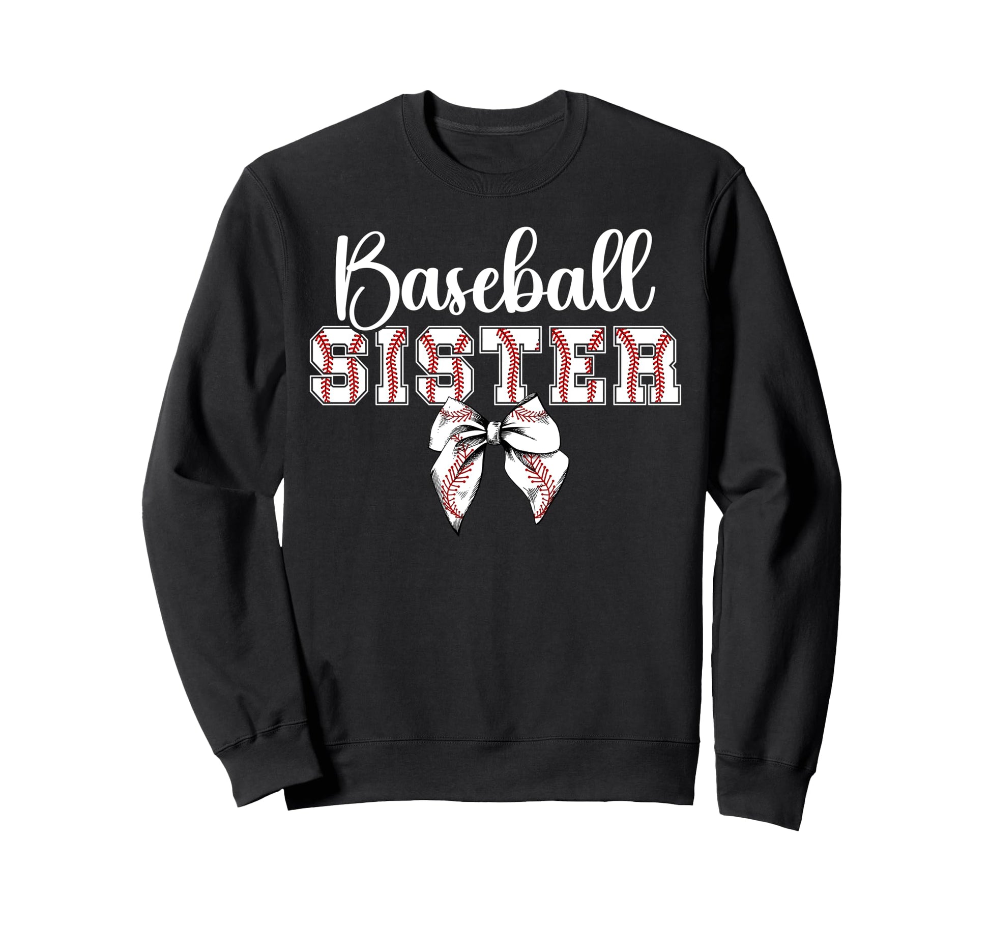 Baseball Sister Coquette Sister Sweatshirt - Custom Art Print Unisex - T-Shirt, Sweatshirt, Hoodie