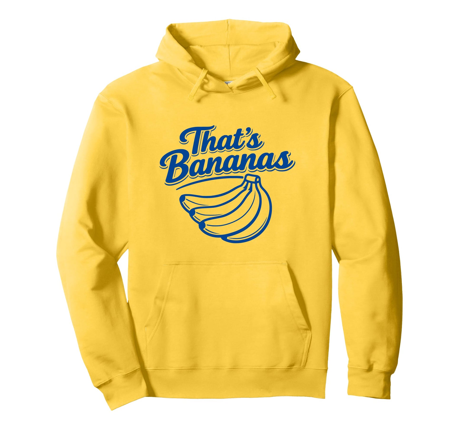 Thats Bananas Funny Banana Hoodie - Minimalist Print Men Women - T-Shirt, Sweatshirt, Hoodie