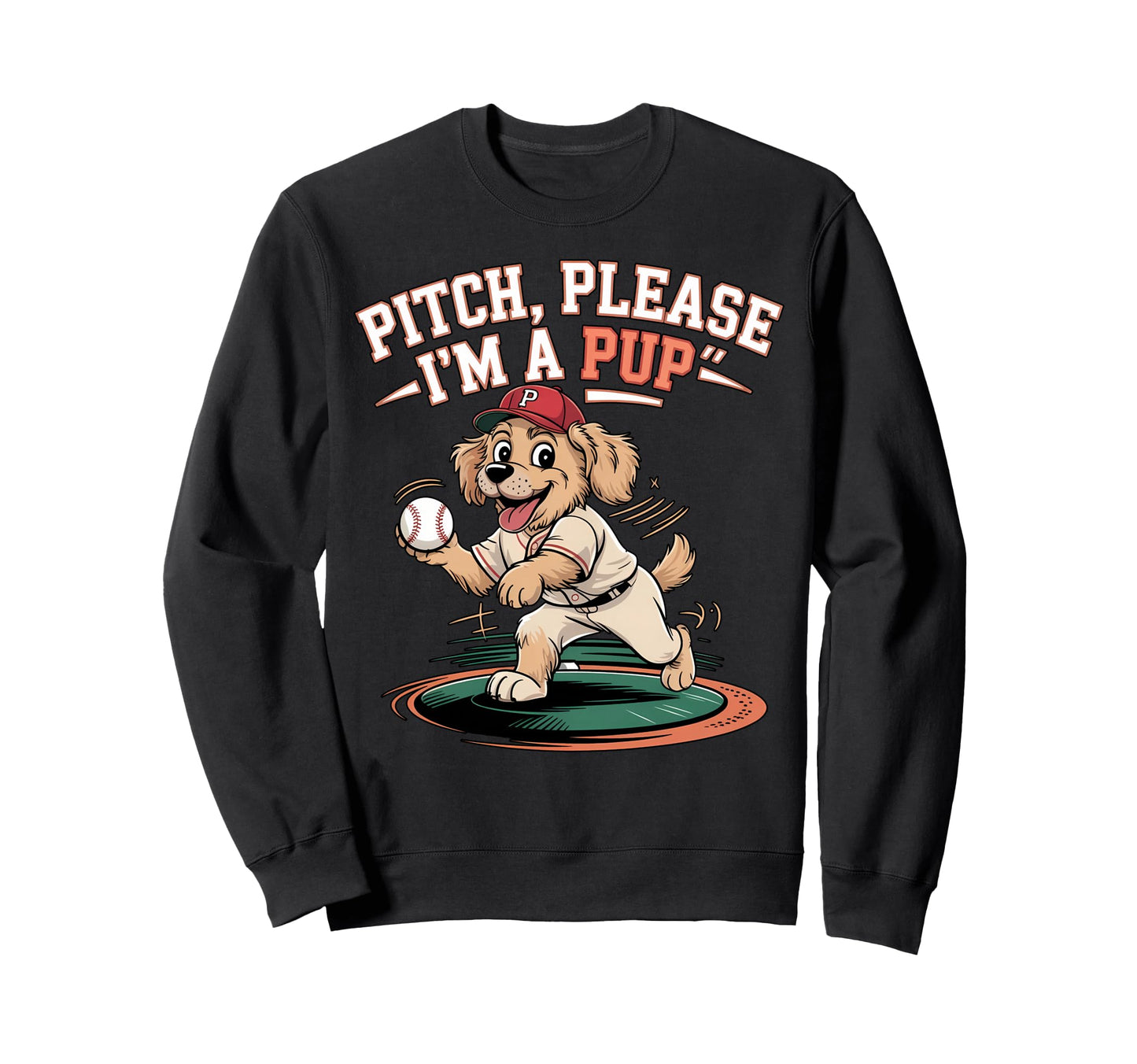 Pitch Please Im Pup Funny Sweatshirt - Aesthetic Graphic Men Women - T-Shirt, Sweatshirt, Hoodie