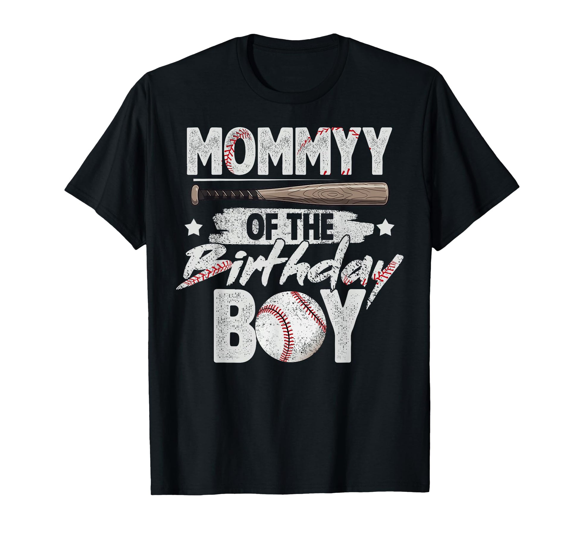 Mommy Birthday Matching Baseball T-Shirt - Aesthetic Graphic Men Women - T-Shirt, Sweatshirt, Hoodie