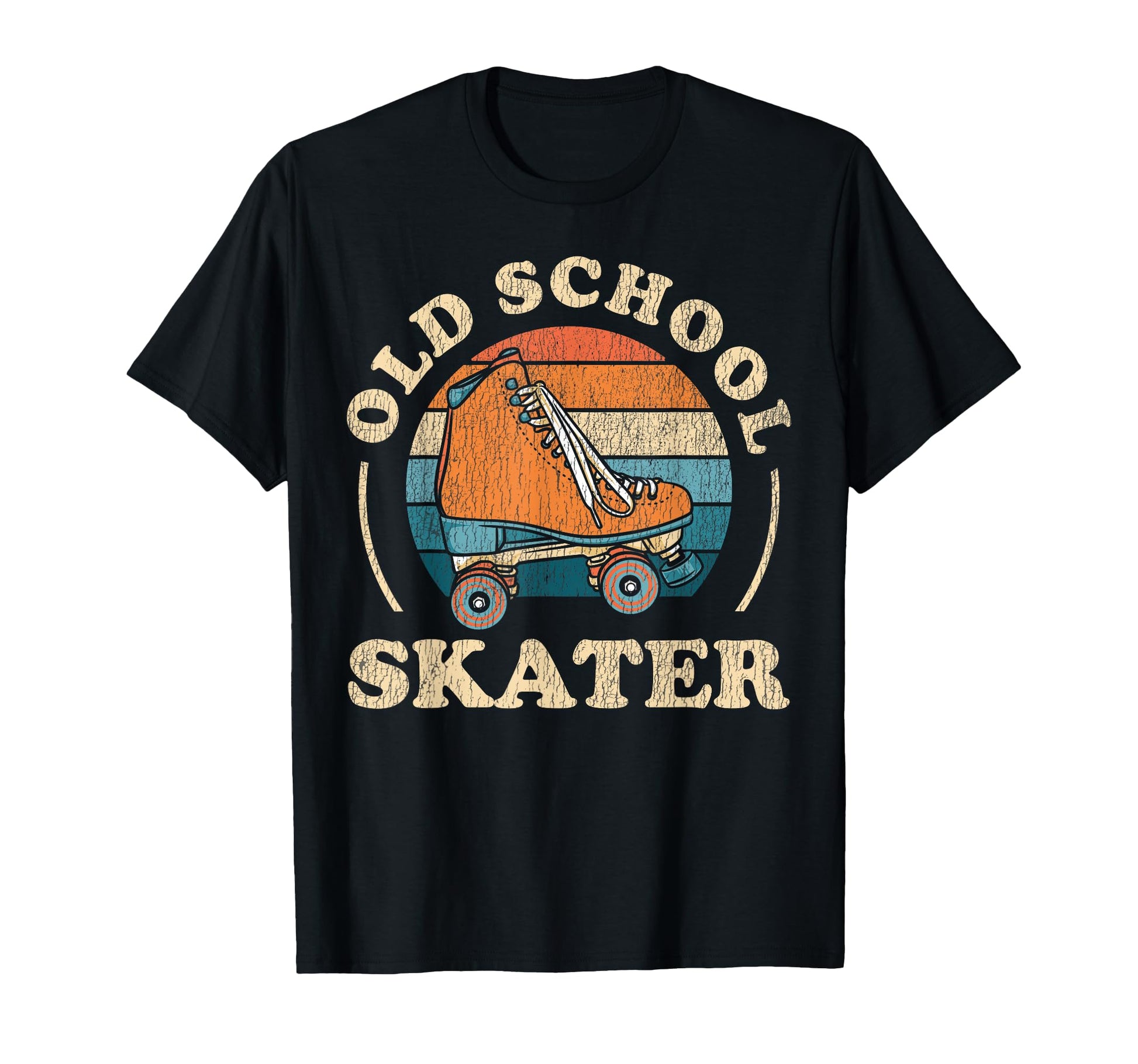 Roller Skating Skate 1970S Old T-Shirt - Unique Graphic Unisex - T-Shirt, Sweatshirt, Hoodie