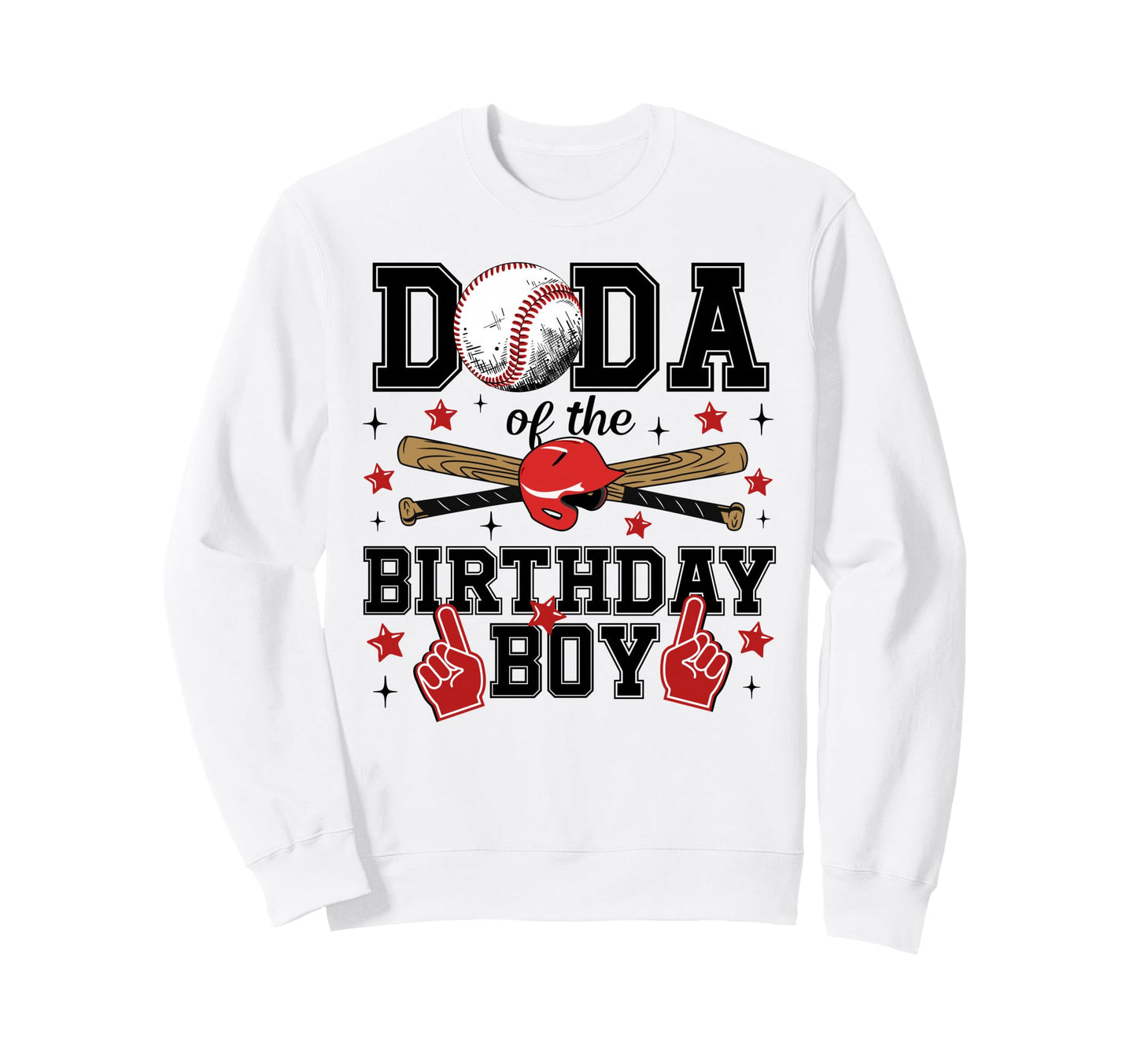 Dada Birthday Baseball Sport Family Sweatshirt - Unique Graphic Men Women - T-Shirt, Sweatshirt, Hoodie