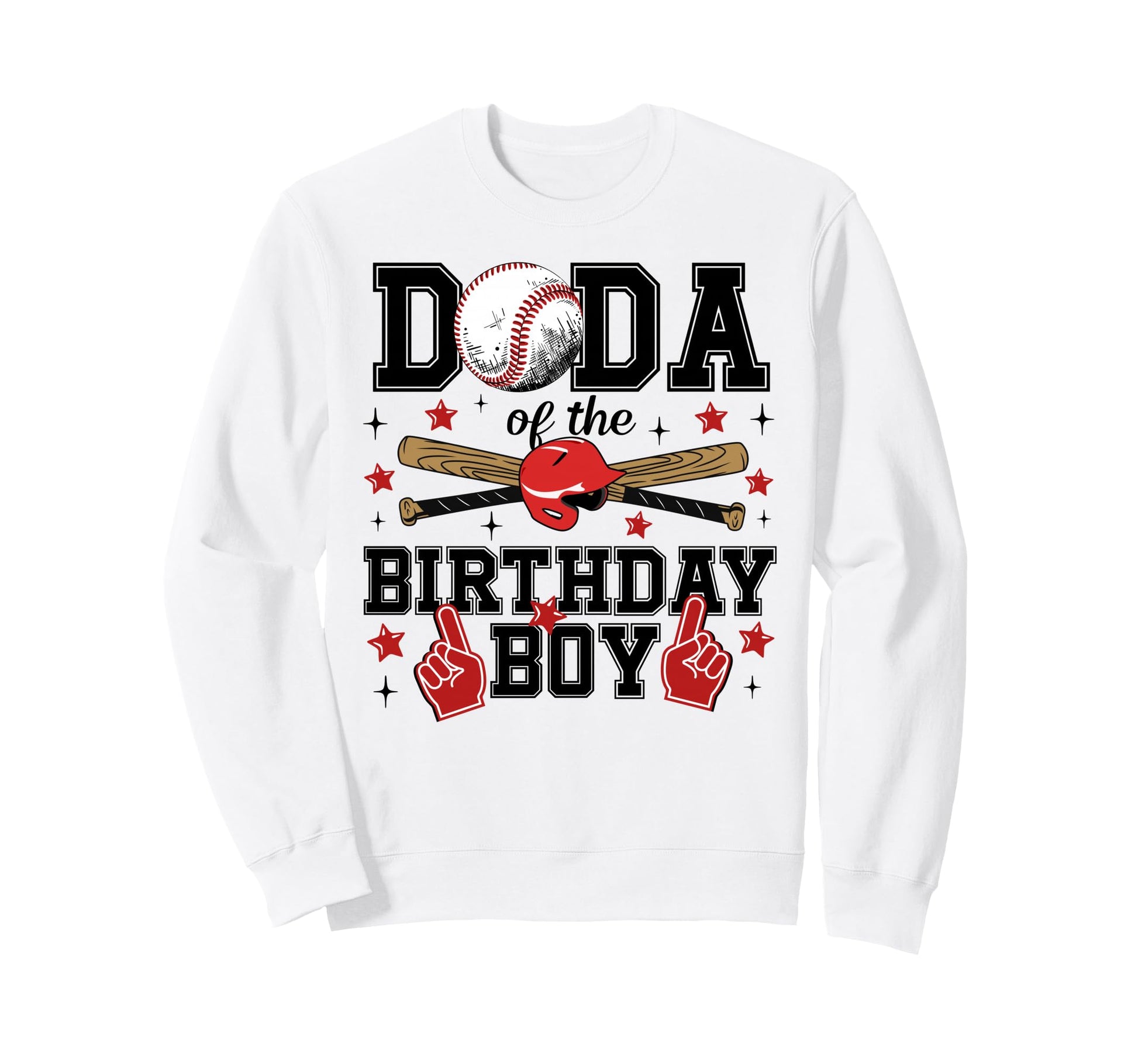 Dada Birthday Baseball Sport Family Sweatshirt - Unique Graphic Men Women - T-Shirt, Sweatshirt, Hoodie