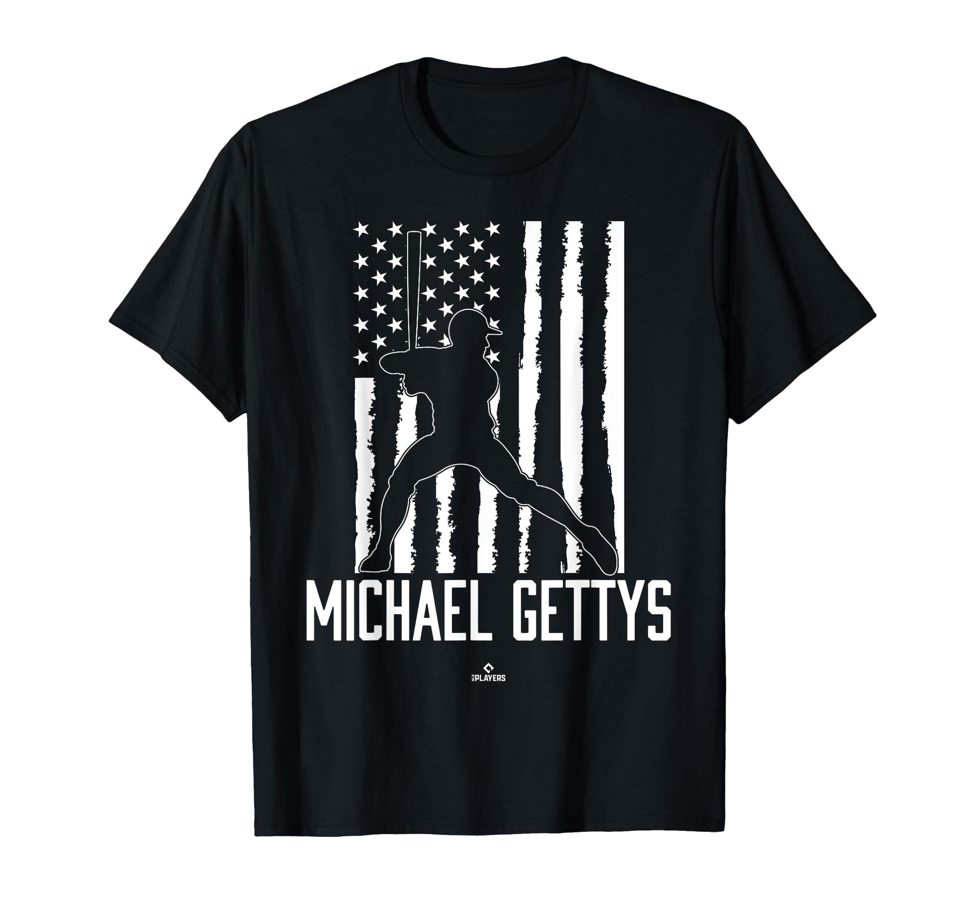 Distressed Flag Swing Michael Gettys T-Shirt - Novelty Apparel for Adults - T-Shirt, Sweatshirt, Hoodie