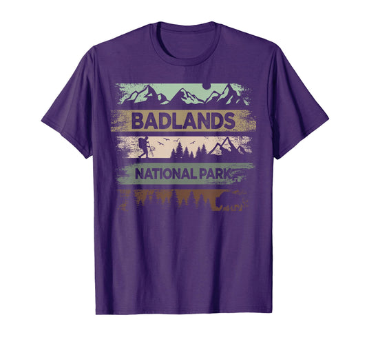 Badlands National Park Us T-Shirt - Casual Everyday Wear for Adults - T-Shirt, Sweatshirt, Hoodie