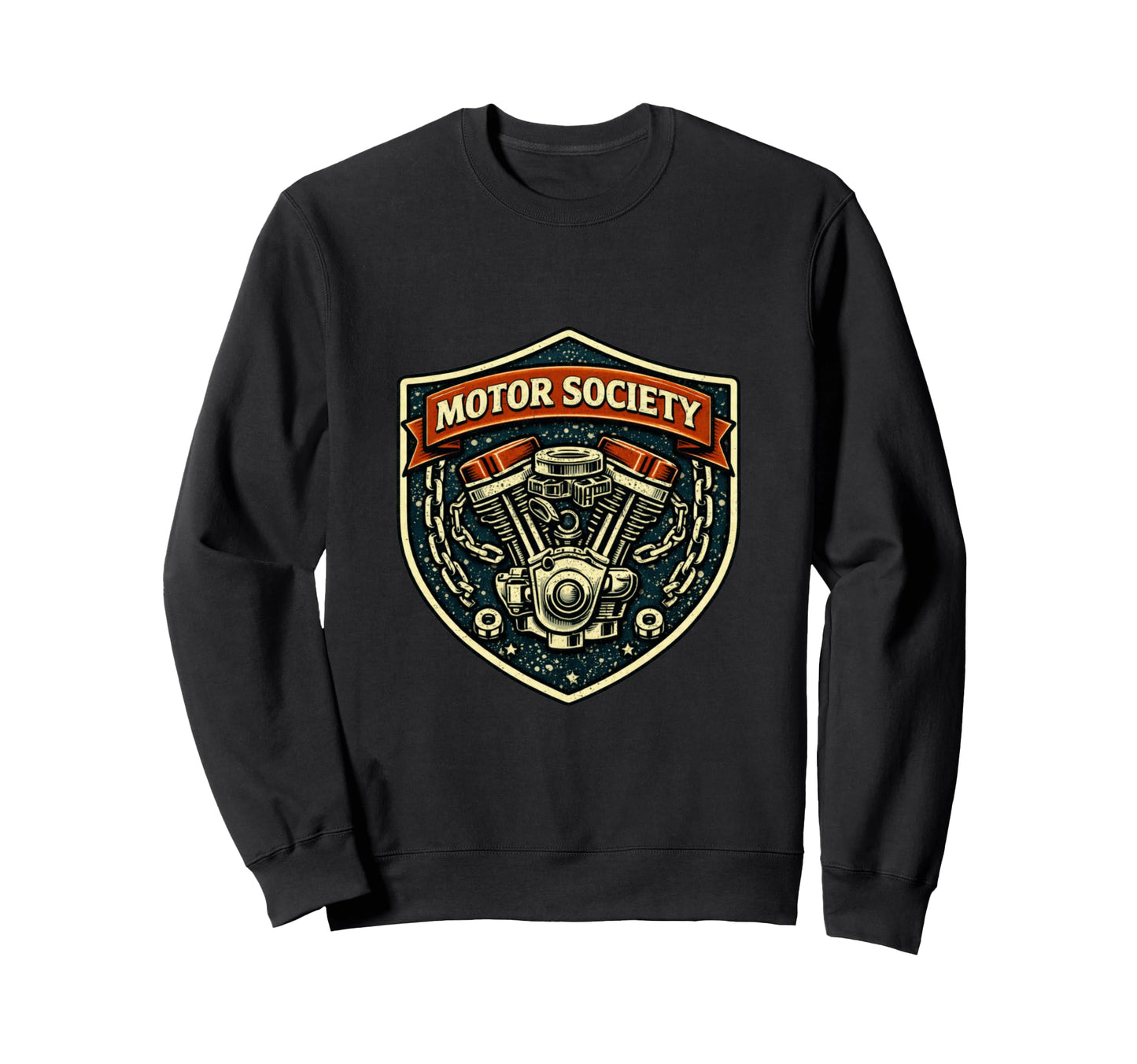Motorcycle Engine Mechanic Sweatshirt - Streetwear Style Unisex - T-Shirt, Sweatshirt, Hoodie