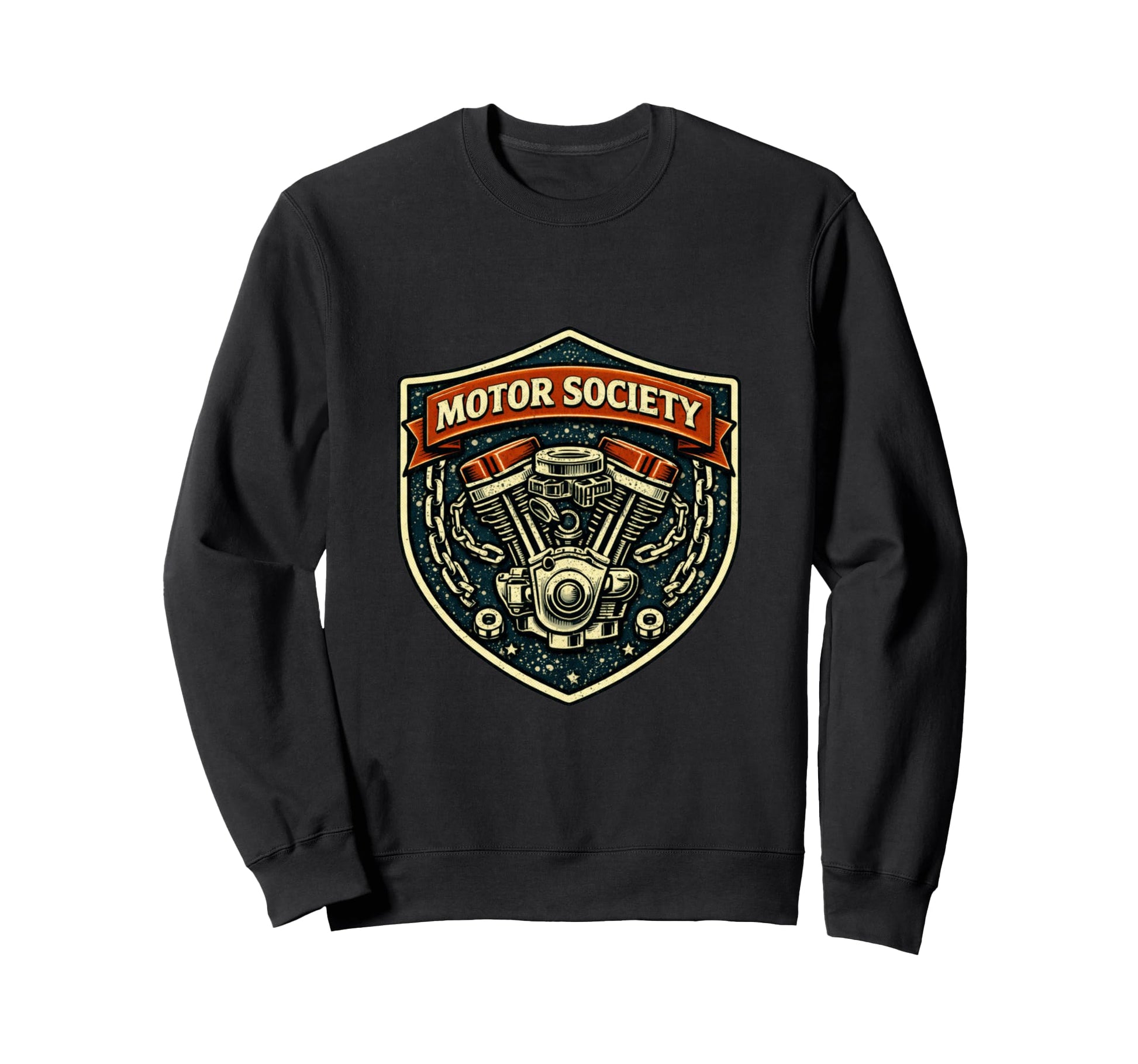 Motorcycle Engine Mechanic Sweatshirt - Streetwear Style Unisex - T-Shirt, Sweatshirt, Hoodie