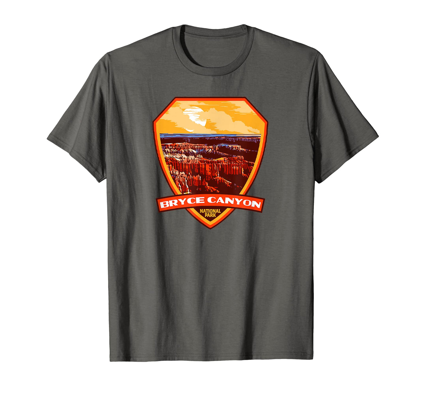 Bryce Canyon National Park Wpa Badge T-Shirt - Minimalist Print Men Women - T-Shirt, Sweatshirt, Hoodie