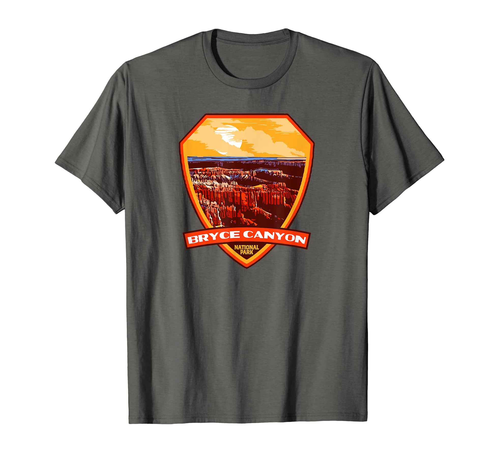 Bryce Canyon National Park Wpa Badge T-Shirt - Minimalist Print Men Women - T-Shirt, Sweatshirt, Hoodie