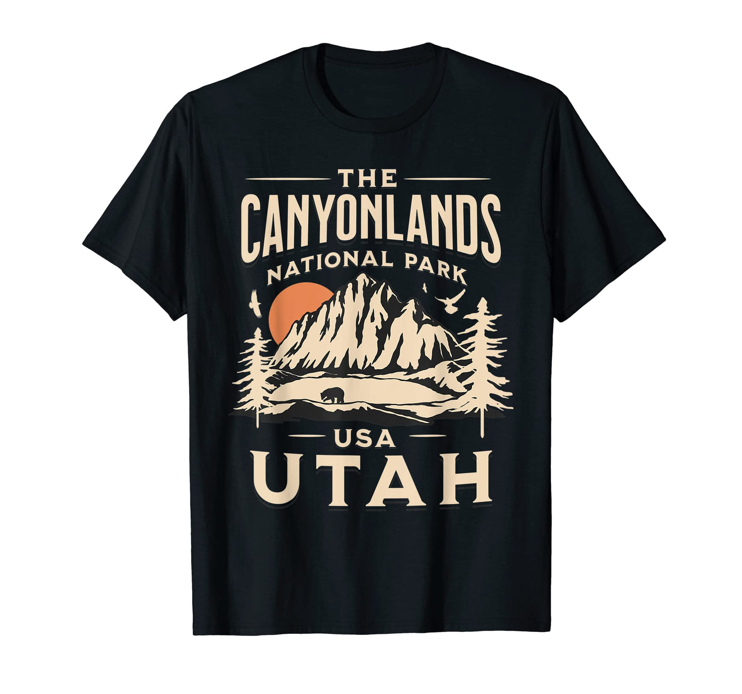 Canyonlands National Park Utah Hike T-Shirt - Minimalist Print Unisex - T-Shirt, Sweatshirt, Hoodie