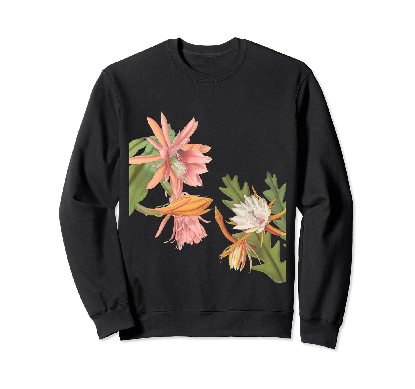 Cactus Flowers Desert Garden Sweatshirt - Custom Art Print Unisex - T-Shirt, Sweatshirt, Hoodie