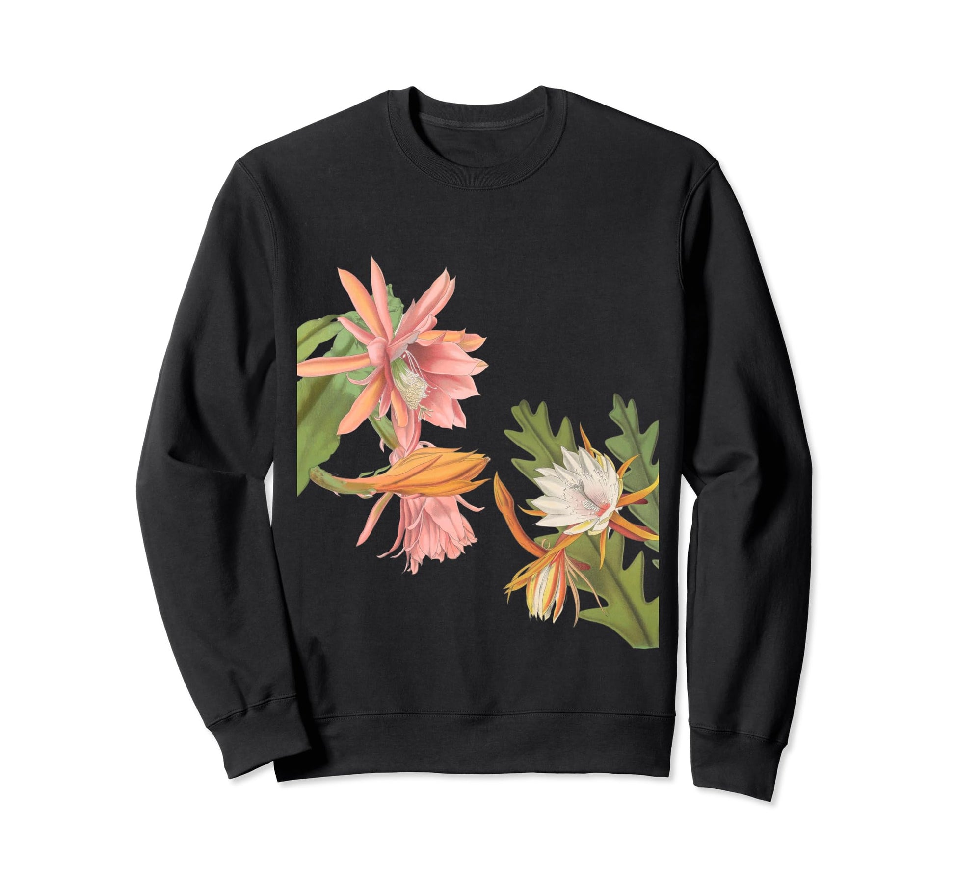 Cactus Flowers Desert Garden Sweatshirt - Custom Art Print Unisex - T-Shirt, Sweatshirt, Hoodie