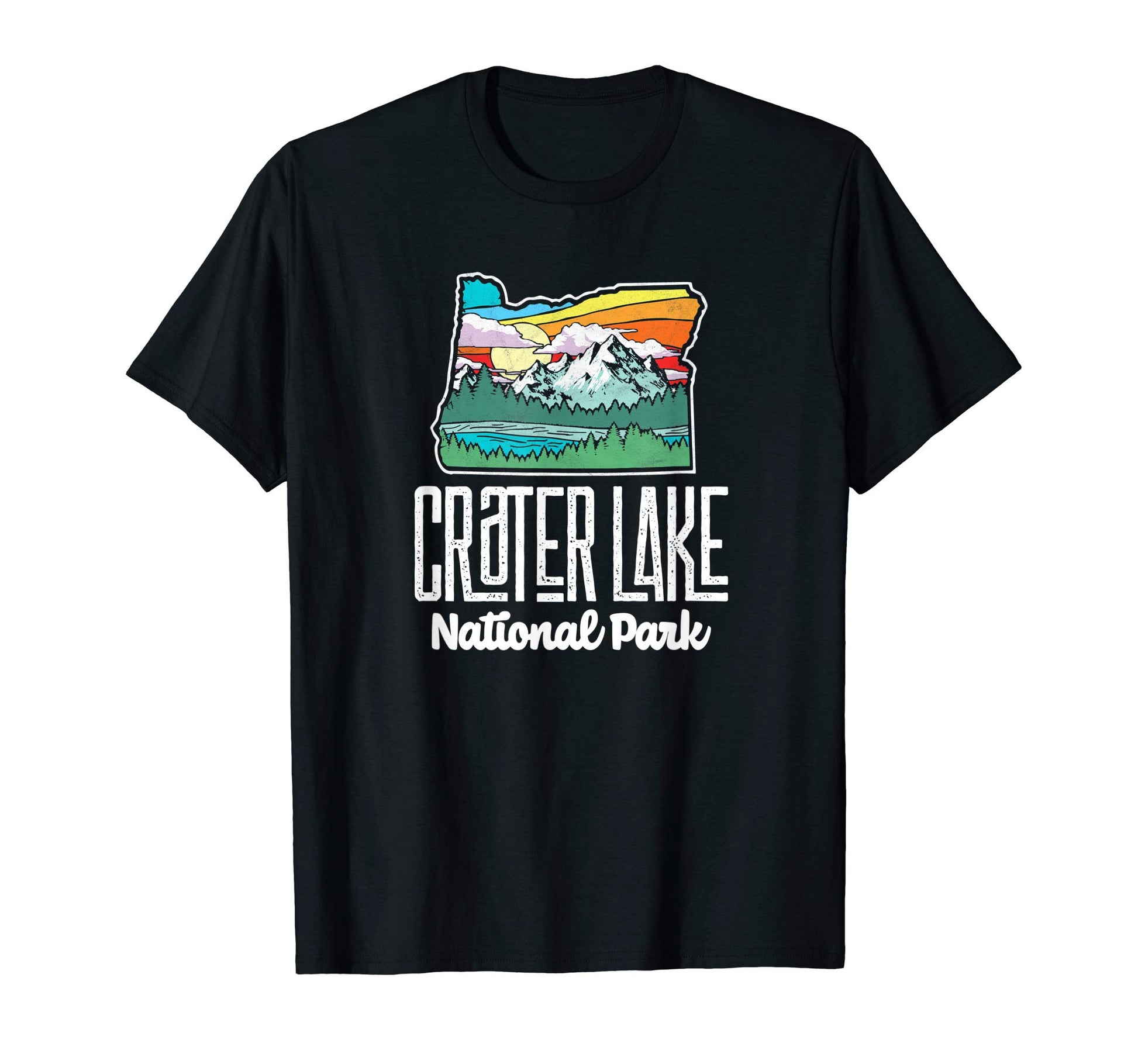 Crater Lake National Park Oregon Nature T-Shirt - Unique Graphic for Adults - T-Shirt, Sweatshirt, Hoodie