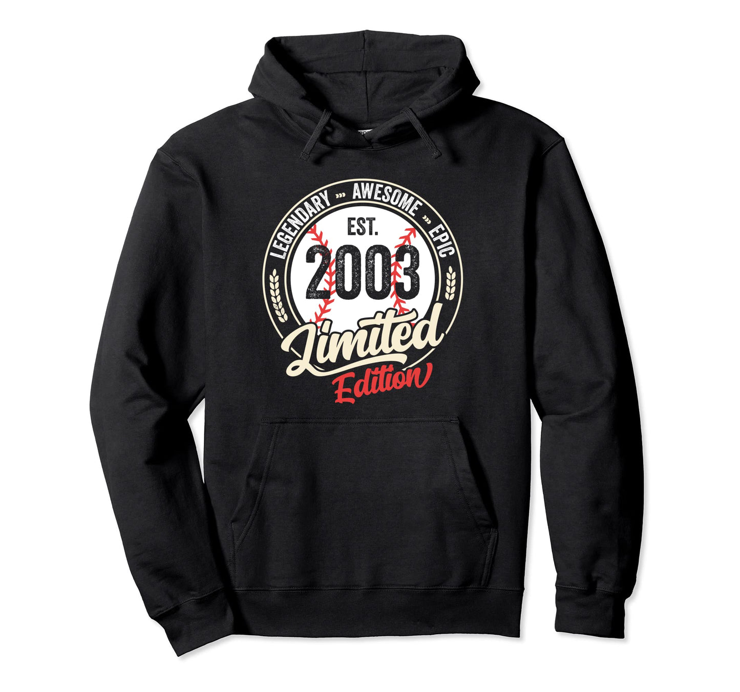 20 Years Old Bday 2003 20Th Birthday Hoodie - Unique Graphic for Adults - T-Shirt, Sweatshirt, Hoodie