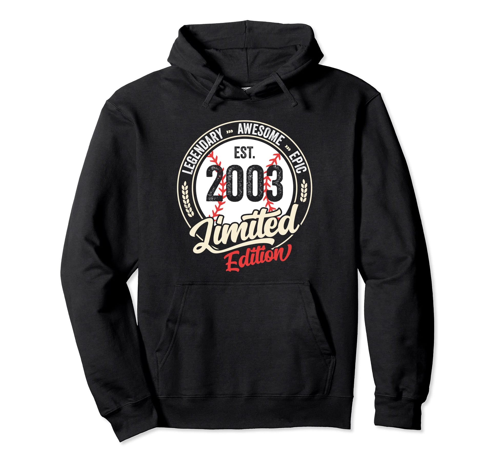 20 Years Old Bday 2003 20Th Birthday Hoodie - Unique Graphic for Adults - T-Shirt, Sweatshirt, Hoodie