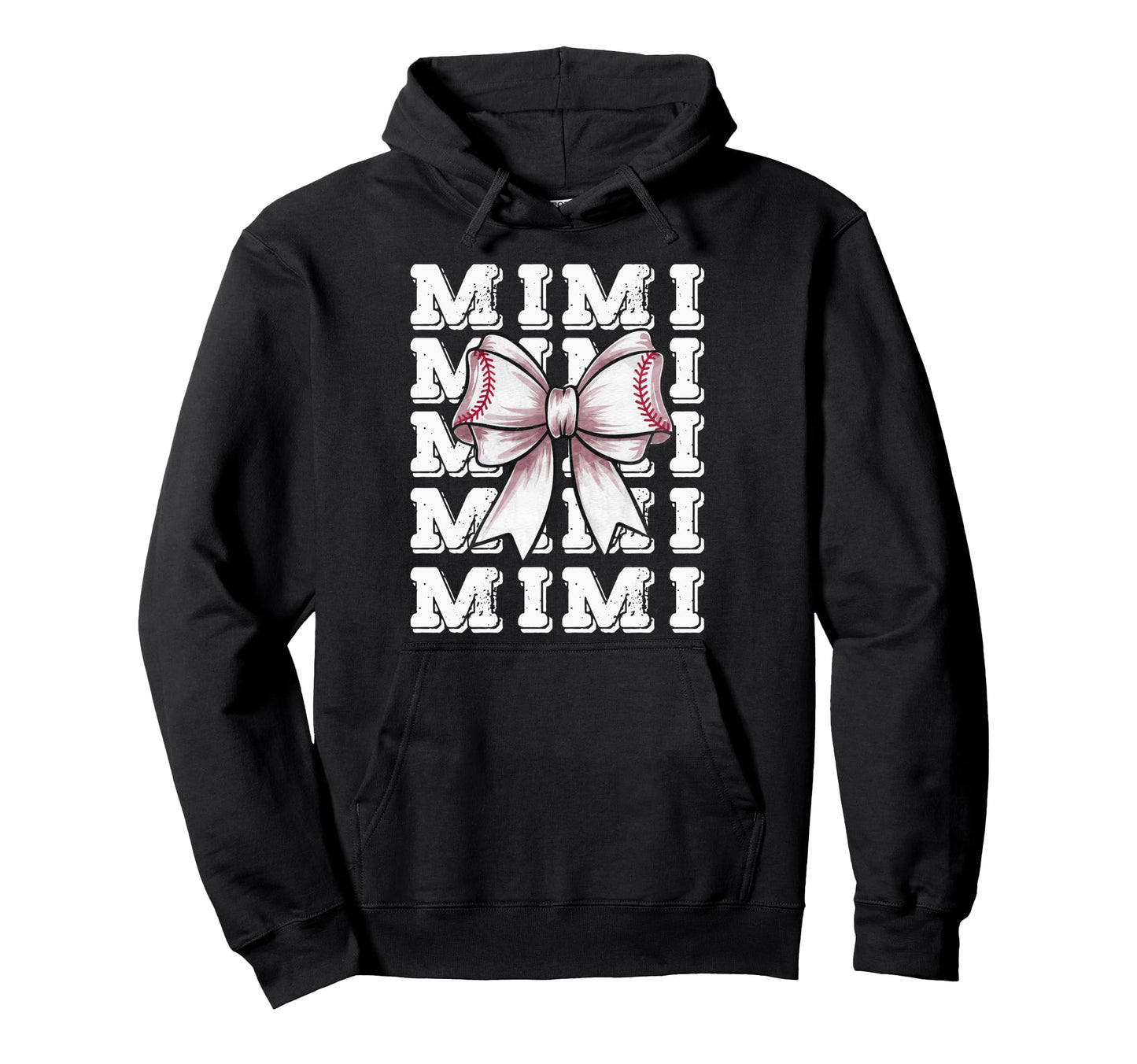 Coquette Baseball Mimi Matching Hoodie - Casual Everyday Wear for Adults - T-Shirt, Sweatshirt, Hoodie