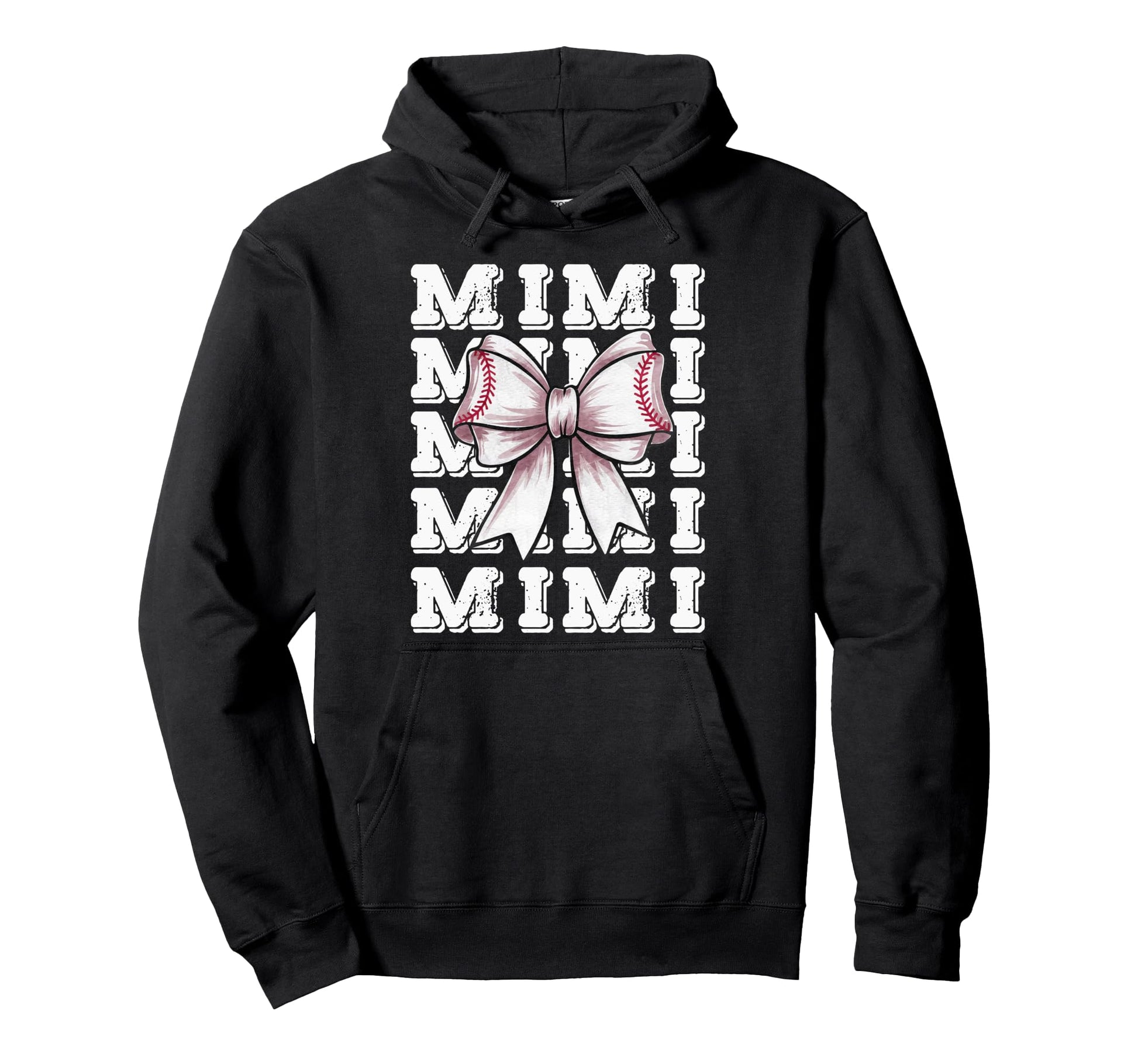 Coquette Baseball Mimi Matching Hoodie - Casual Everyday Wear for Adults - T-Shirt, Sweatshirt, Hoodie