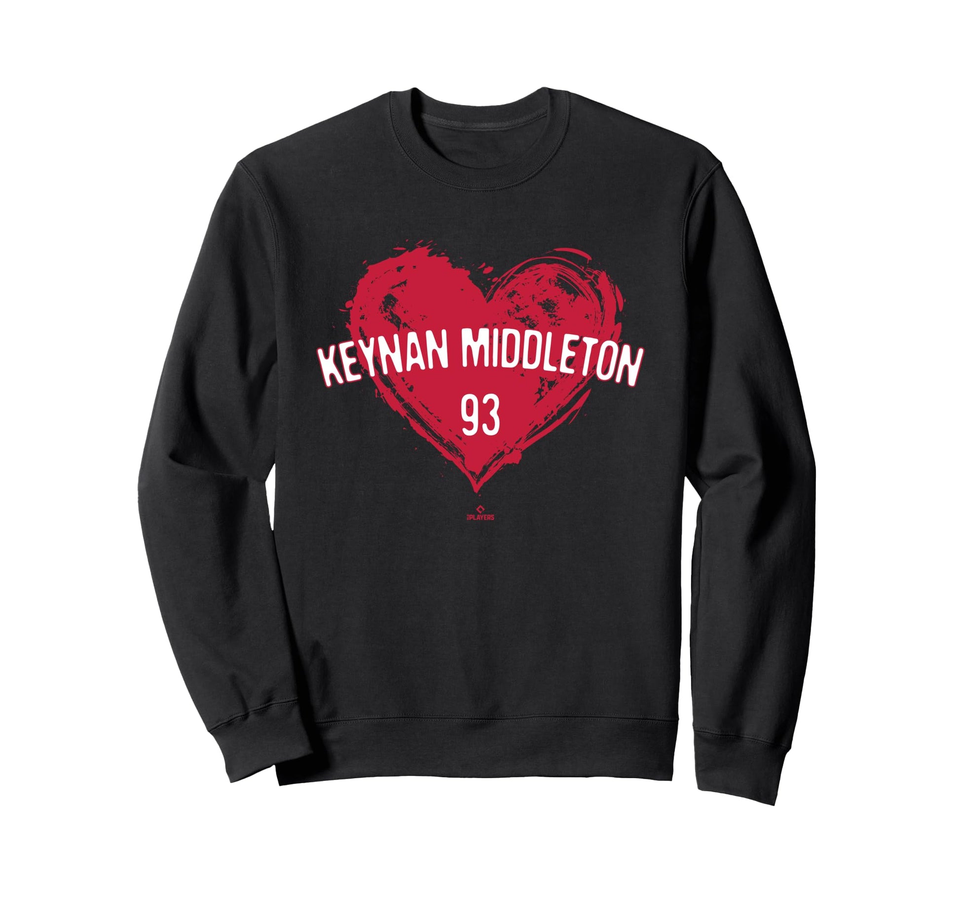 Distressed Heart Keynan Middleton St Sweatshirt - Trendy Graphic Unisex - T-Shirt, Sweatshirt, Hoodie
