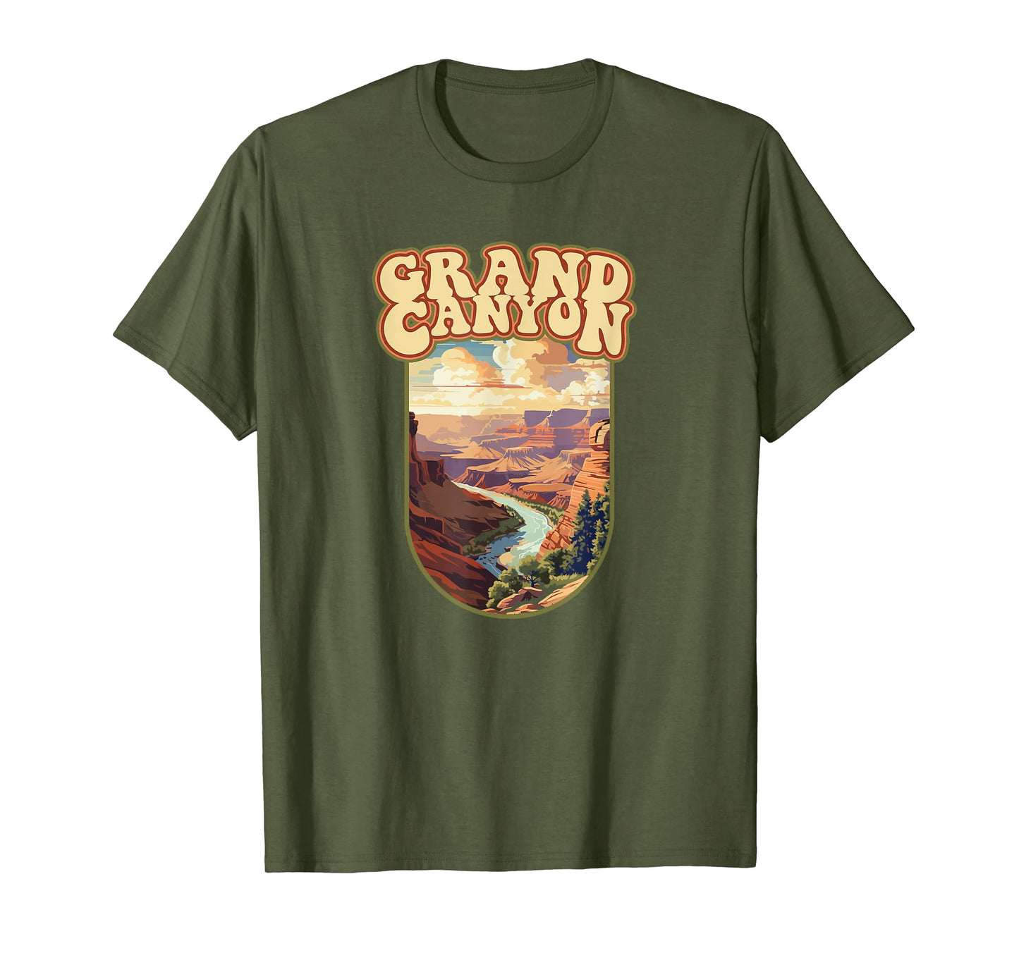Grand Canyon National Park 80S T-Shirt - Streetwear Style Unisex - T-Shirt, Sweatshirt, Hoodie