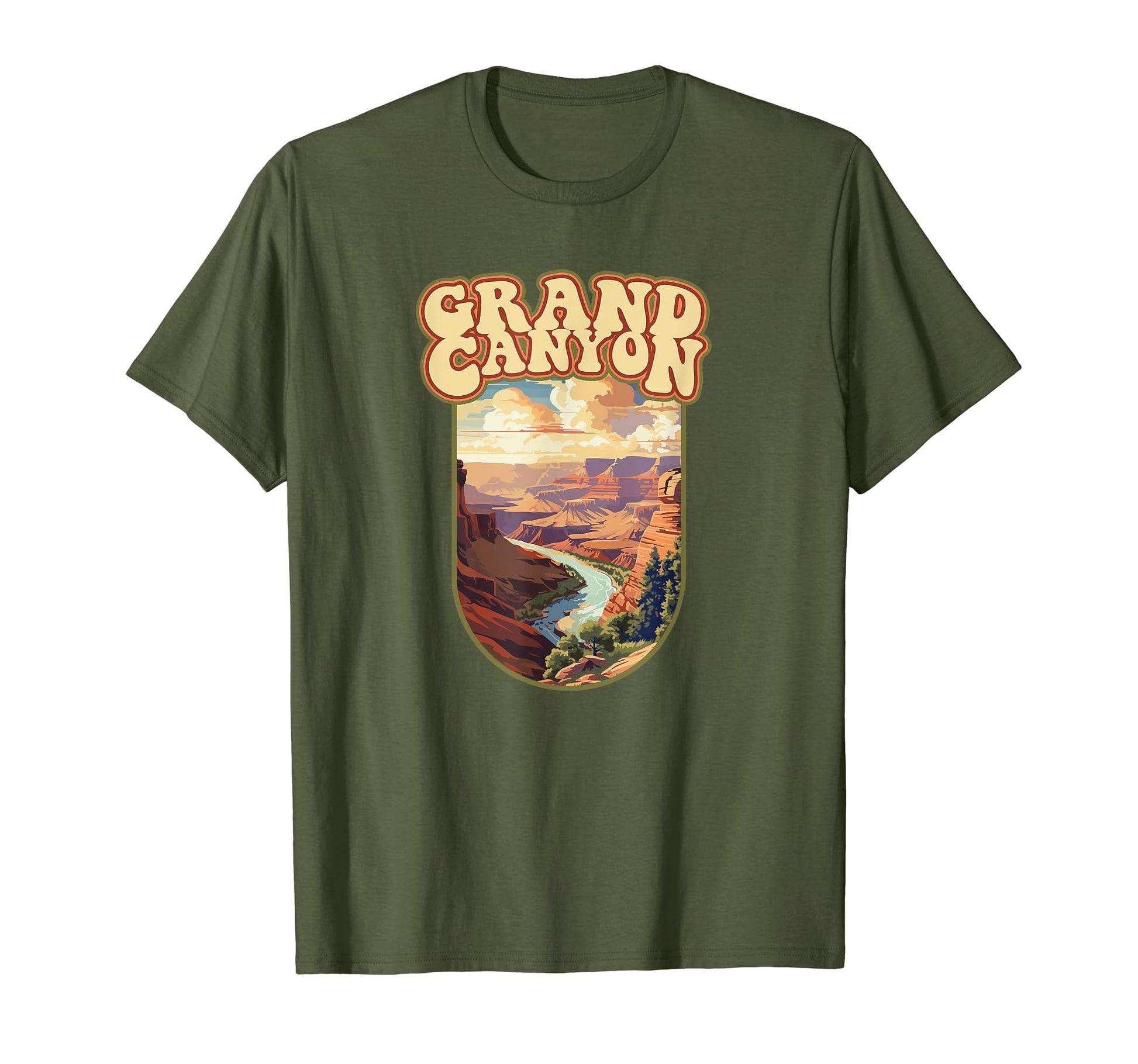Grand Canyon National Park 80S T-Shirt - Streetwear Style Unisex - T-Shirt, Sweatshirt, Hoodie