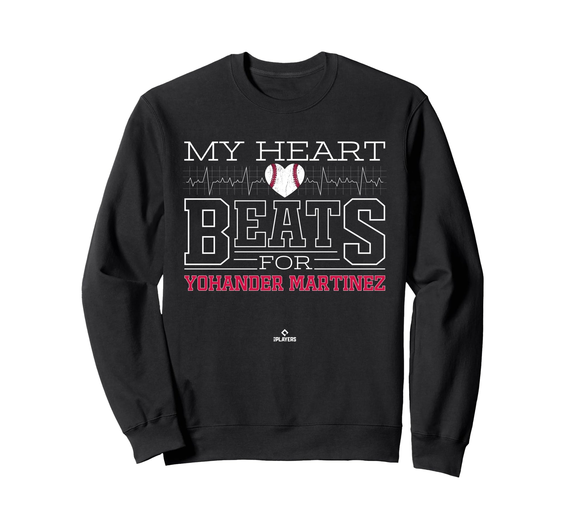 My Heart Beats Yohander Martinez Sweatshirt - Trendy Graphic Men Women - T-Shirt, Sweatshirt, Hoodie