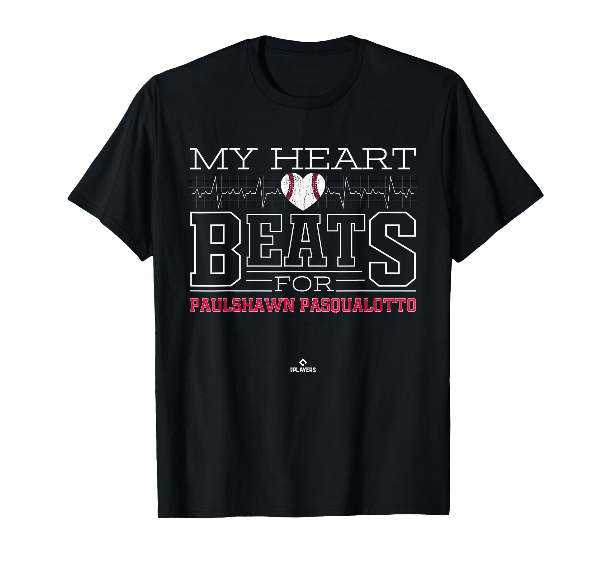 My Heart Beats Paulshawn Pasqualotto T-Shirt - Novelty Apparel Men Women - T-Shirt, Sweatshirt, Hoodie