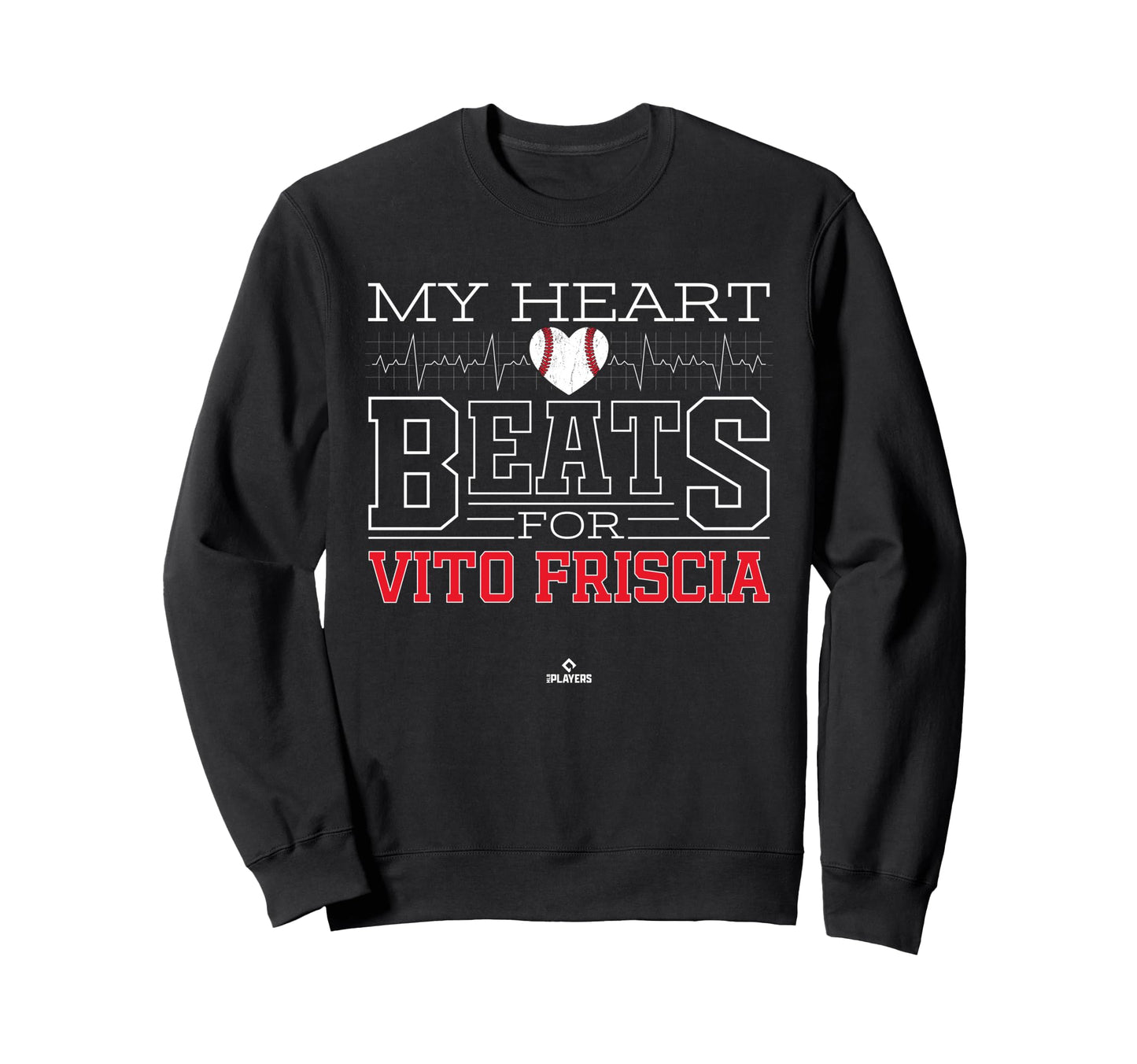 My Heart Beats Vito Friscia Sweatshirt - Novelty Apparel for Adults - T-Shirt, Sweatshirt, Hoodie