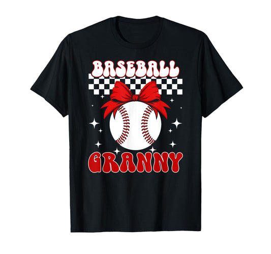 Baseball Granny Coquette Granny T-Shirt - Custom Art Print for Adults - T-Shirt, Sweatshirt, Hoodie