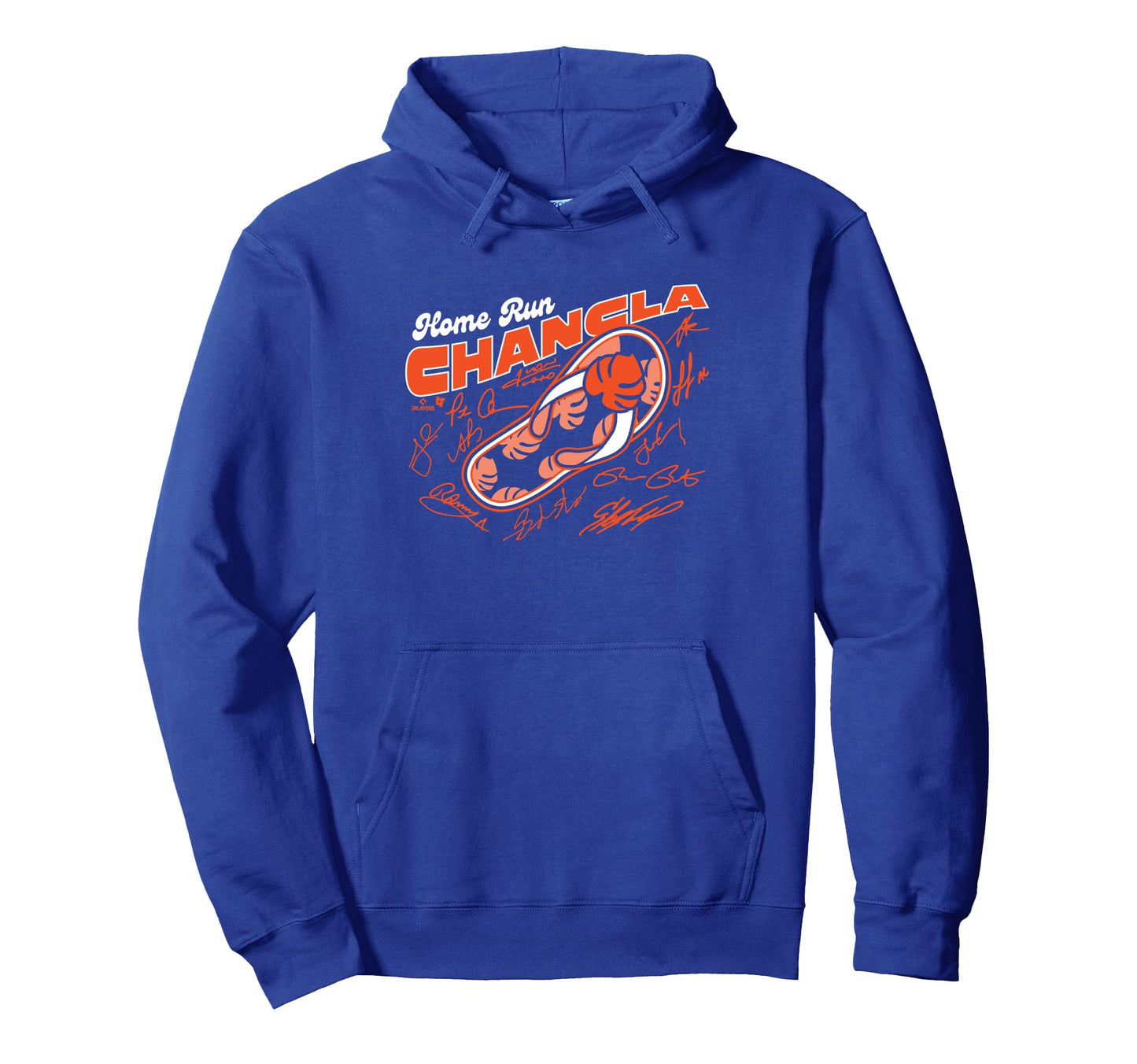 Home Run Chancla New York Baseball Hoodie - Custom Art Print Unisex - T-Shirt, Sweatshirt, Hoodie