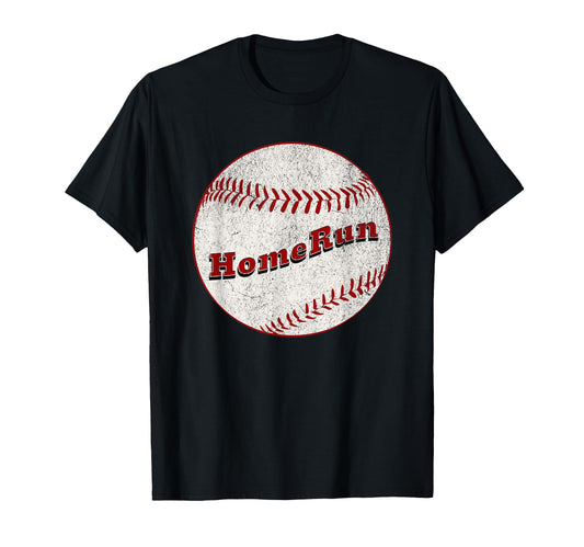 Baseball Homerun Sports Fan Team Fan Ball T-Shirt - Novelty Apparel Unisex - T-Shirt, Sweatshirt, Hoodie